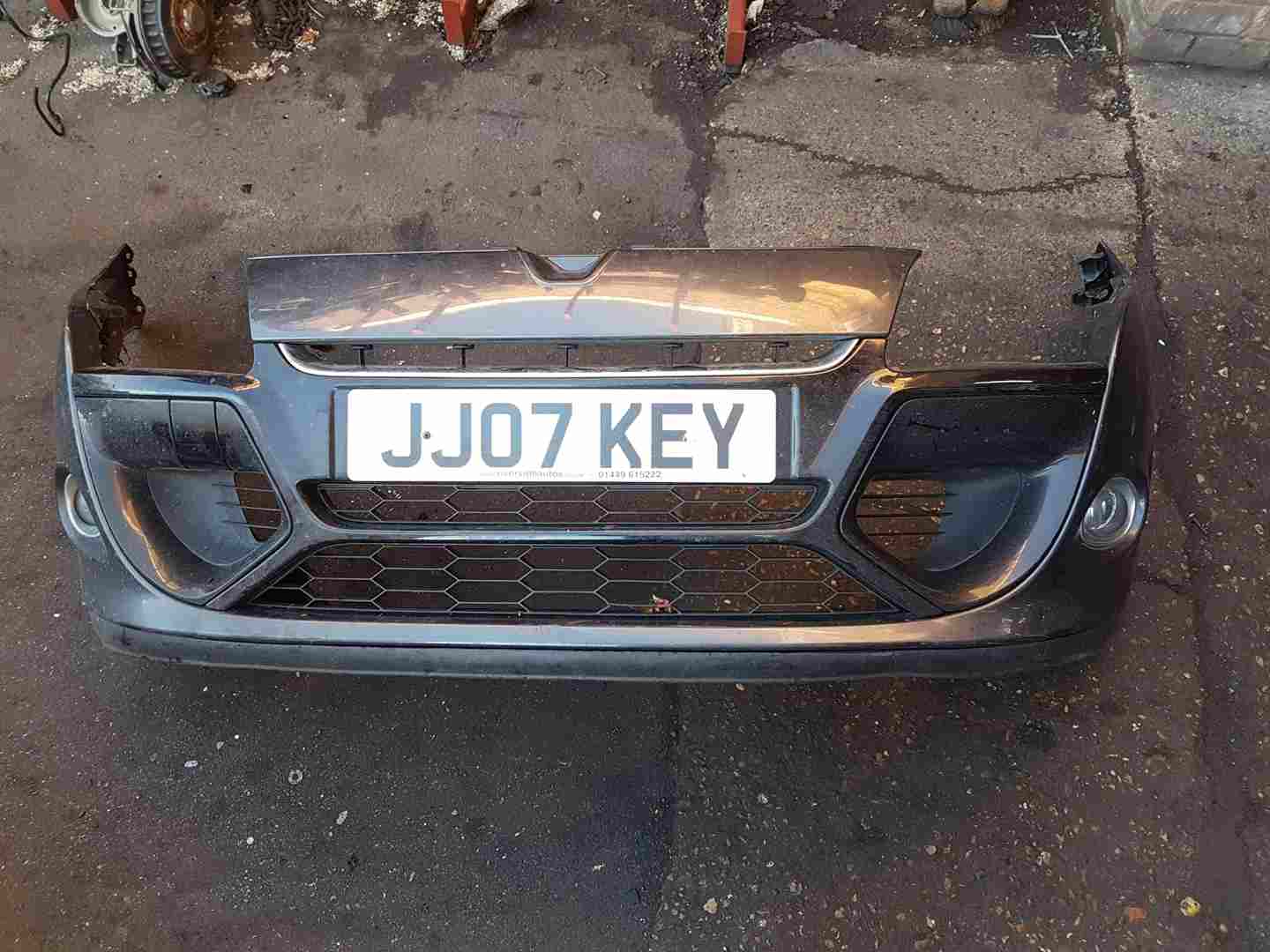 Renault Megane Coupe MK3 2012-2016 Front Bumper Black TEGNE