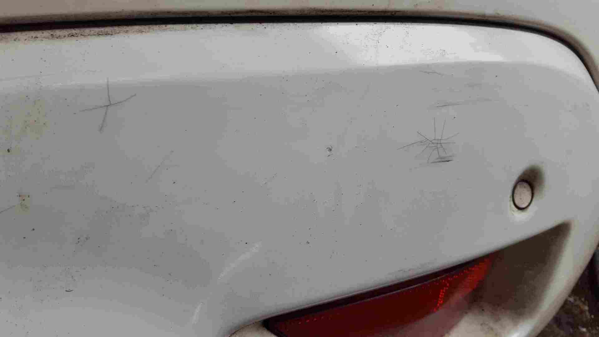 Thumb 5 Renault Megane Coupe MK3 GT 2008-2014 Rear Bumper White OV369 Reversing Sensors