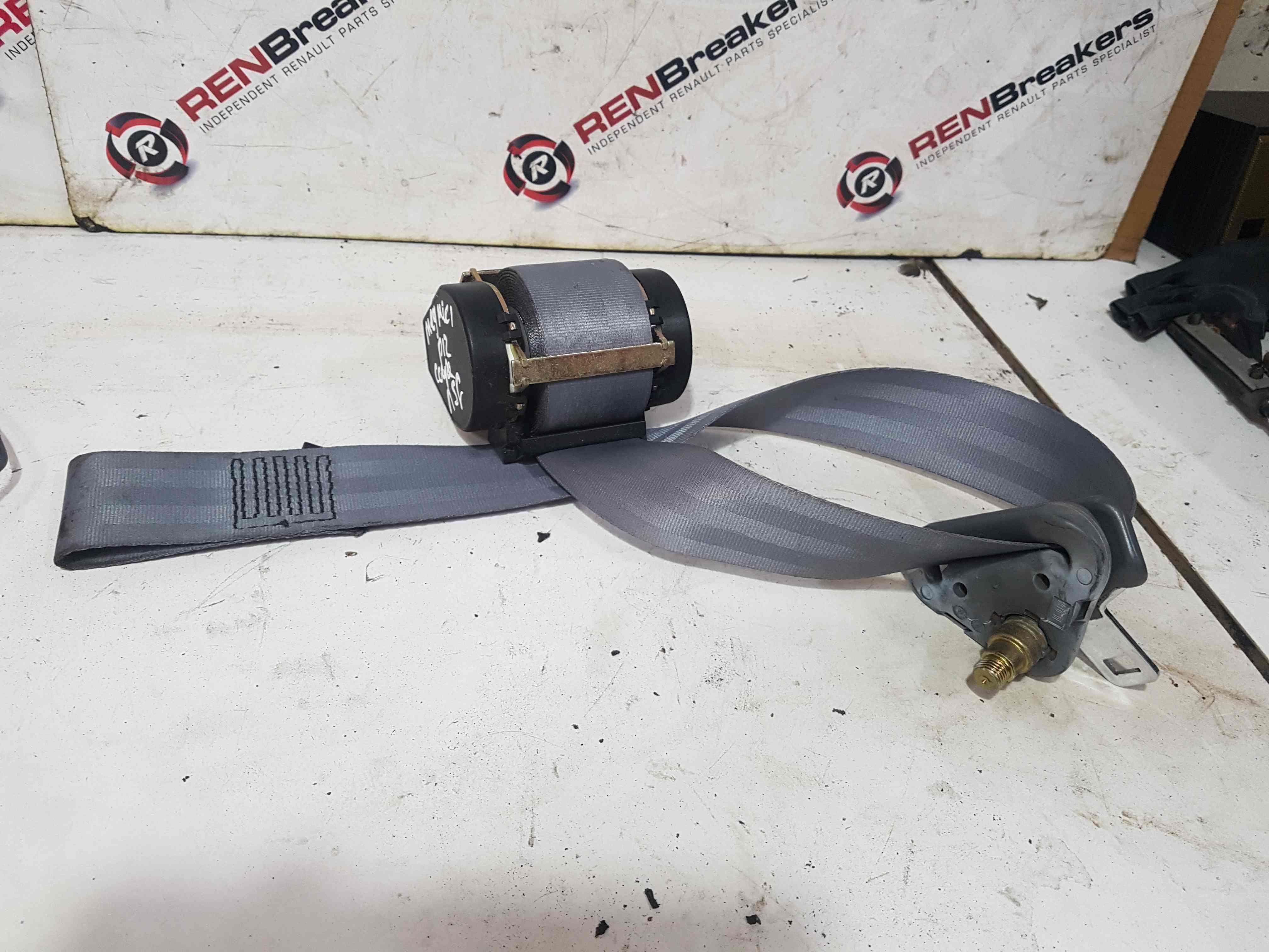 Renault Megane Coupe+1999-2002 Passenger NSF Front Seat Belt