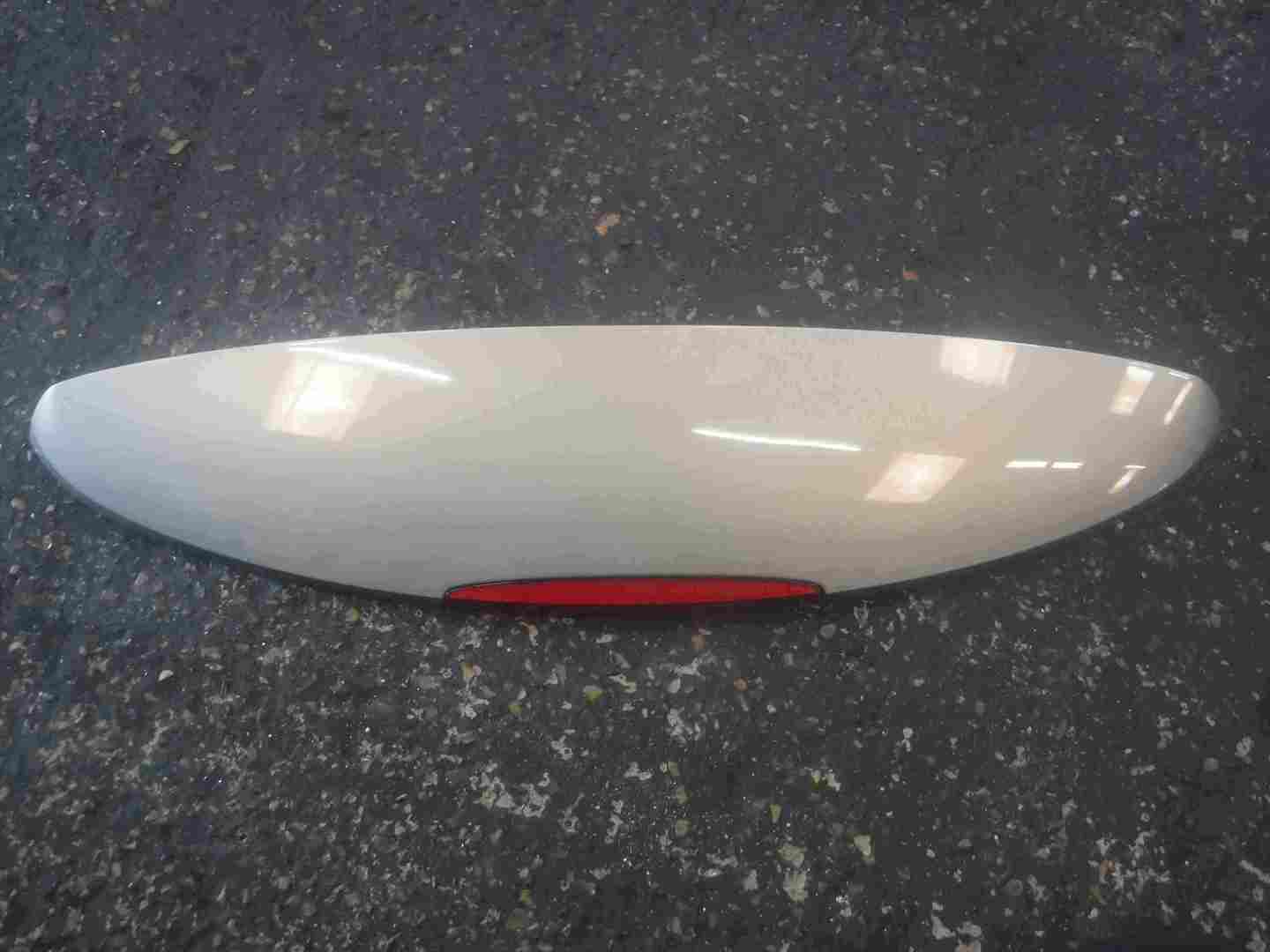 Renault Megane Estate 2002-2008 Rear Boot Spoiler High Level Light Silver TEA19