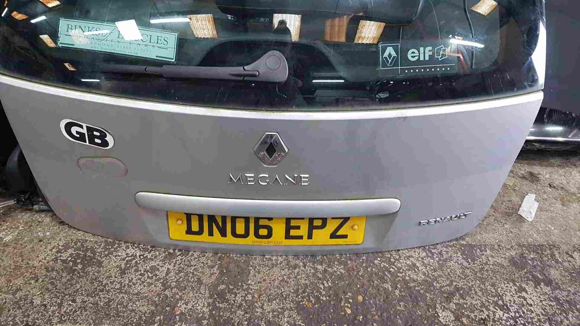 Thumb 2 Renault Megane Estate 2002-2008 Rear Boot Tailgate Silver Ted69