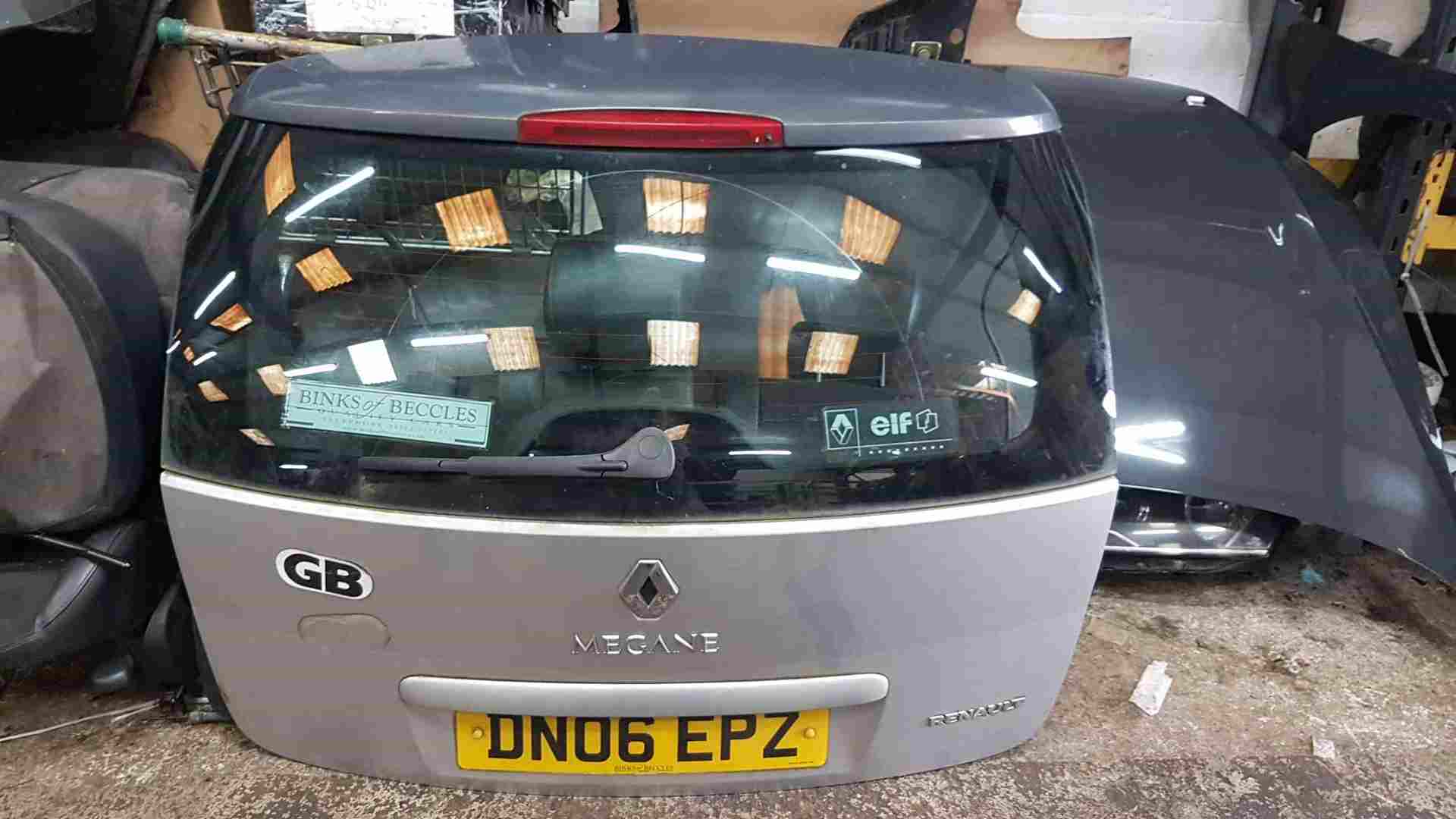 Renault Megane Estate 2002-2008 Rear Boot Tailgate Silver Ted69