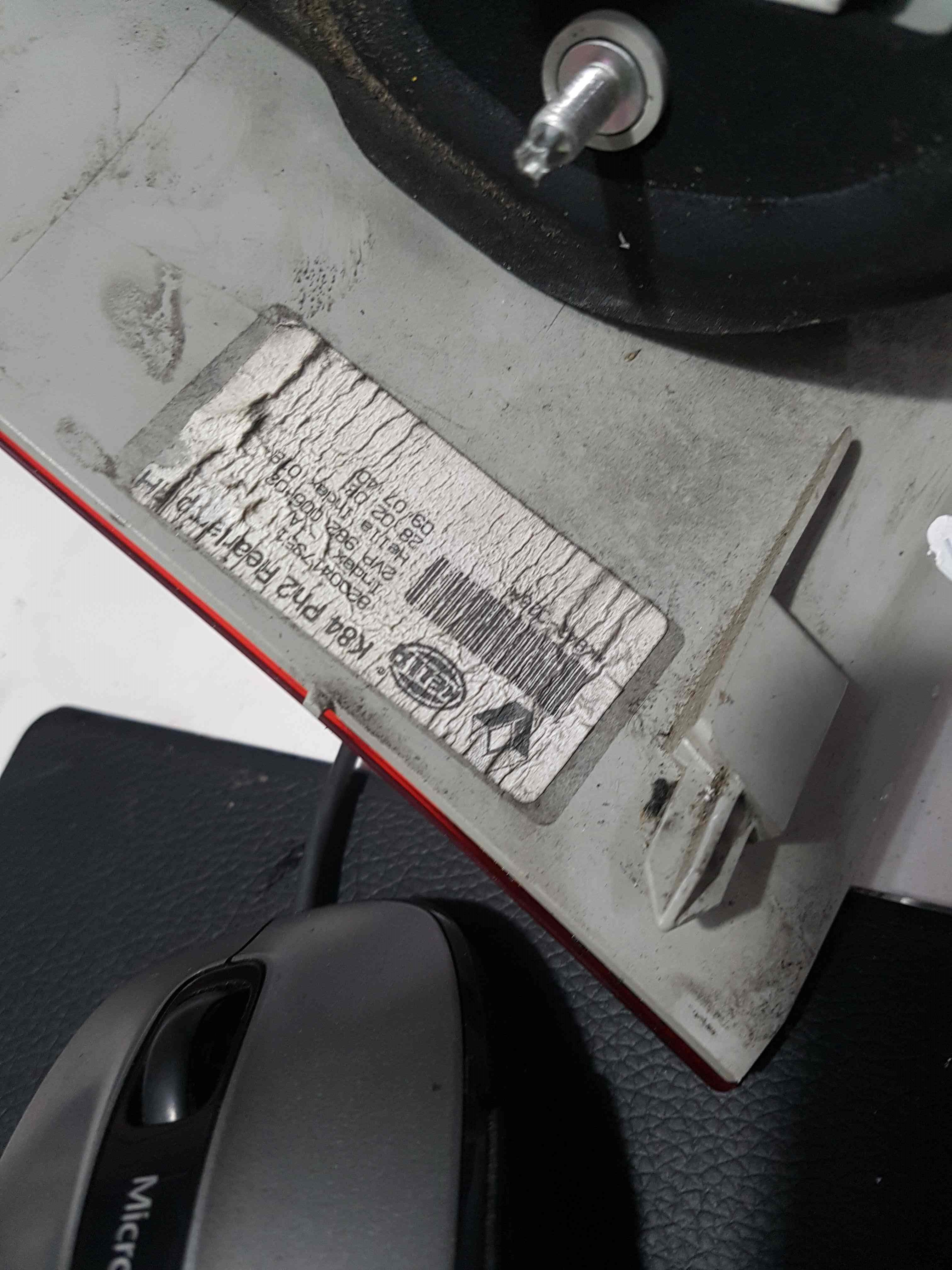 Thumb 5 Renault Megane Estate 2006-2008 Drivers OSR Rear Light Lens Cluster  8200417351