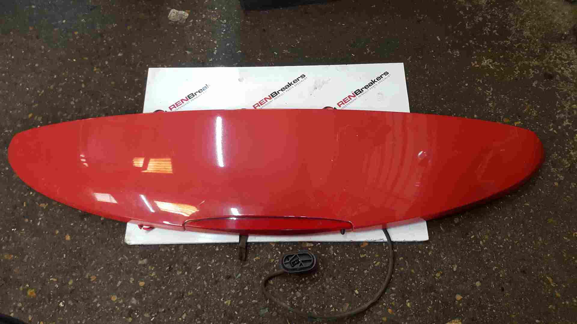 Renault Megane Estate MK2 2002-2008 Rear Tailgate Boot Red Spoiler Red