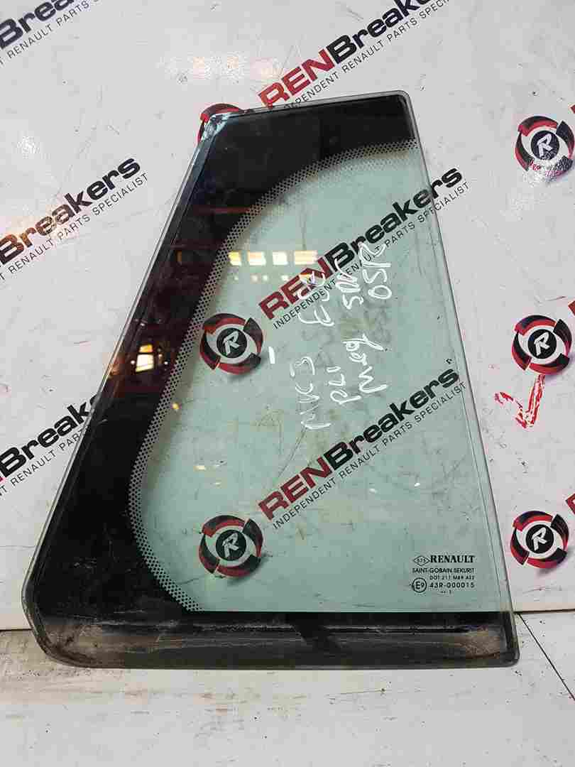 Thumb 2 Renault Megane Estate MK3 2008-2012 Drivers OSR Rear Window Glass Quarter