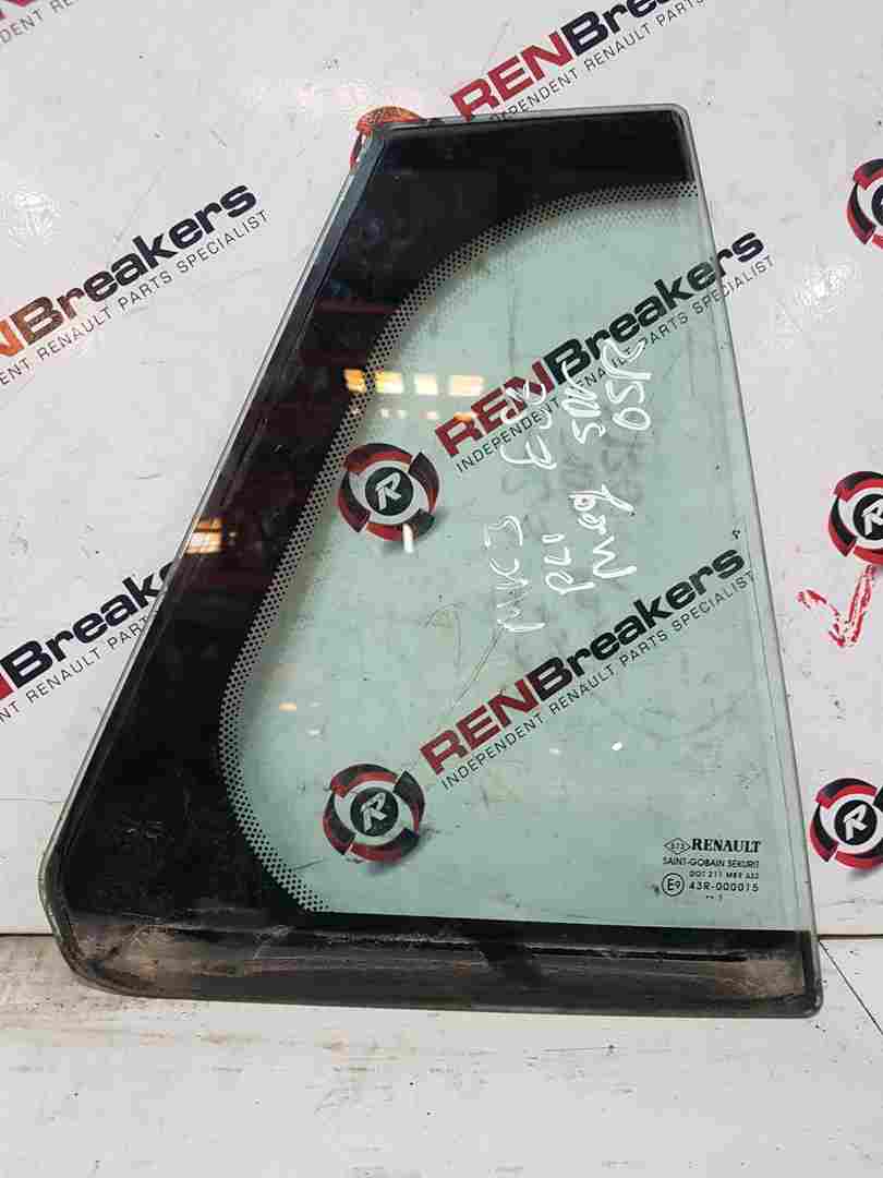 Thumb 3 Renault Megane Estate MK3 2008-2012 Drivers OSR Rear Window Glass Quarter