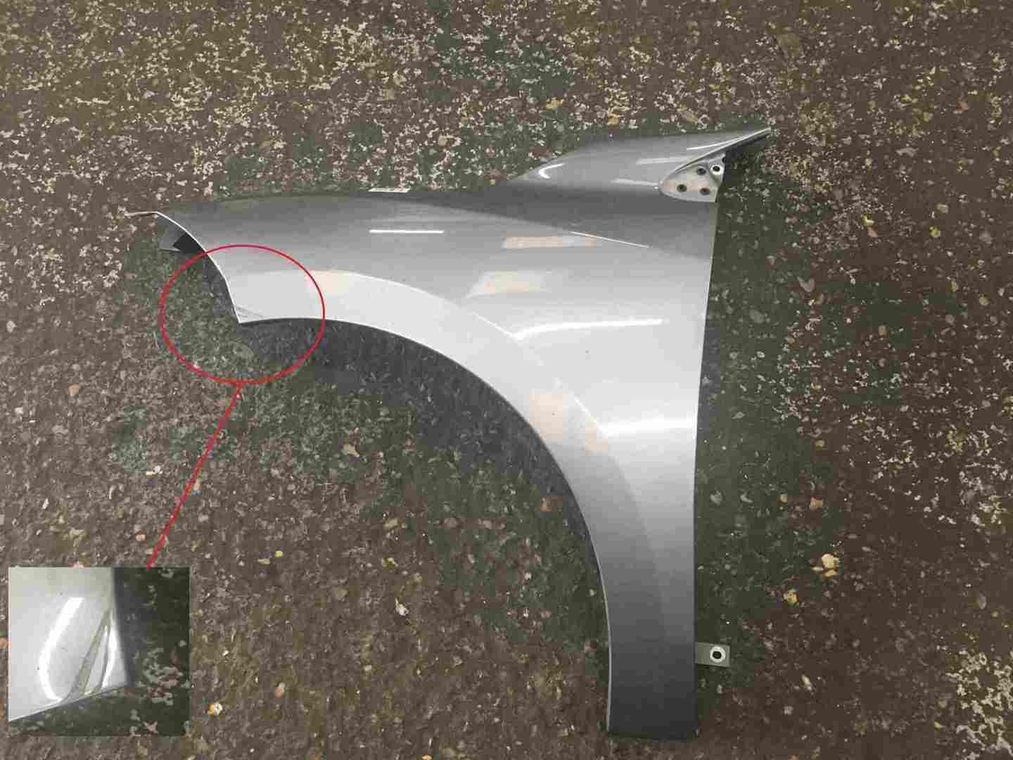 Renault Megane Estate MK3 2008-2012 Passenger NS Wing Grey TEKNG