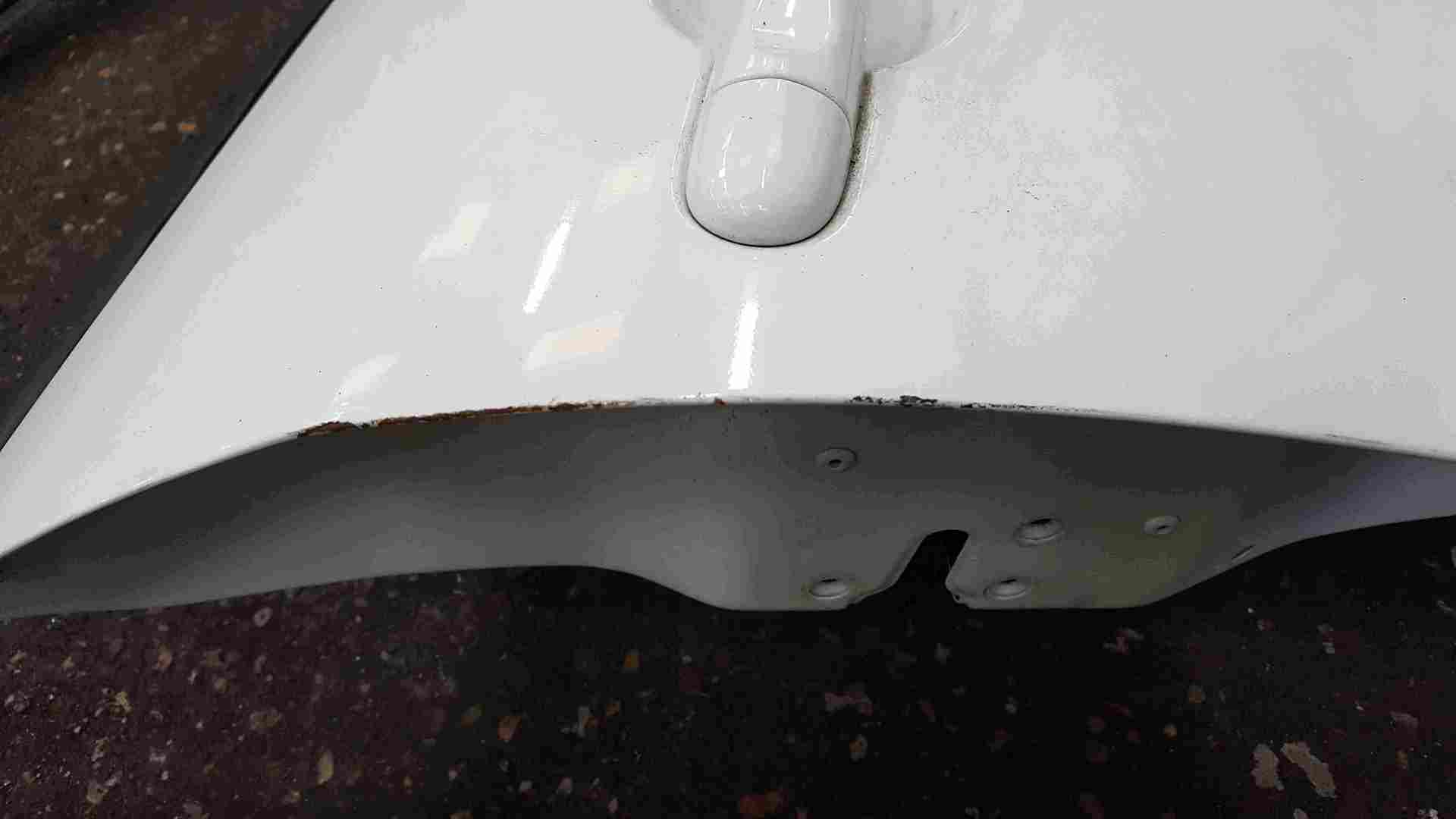 Thumb 2 Renault Megane Estate MK3 2008-2016 Drivers OSF Front Door White OV369