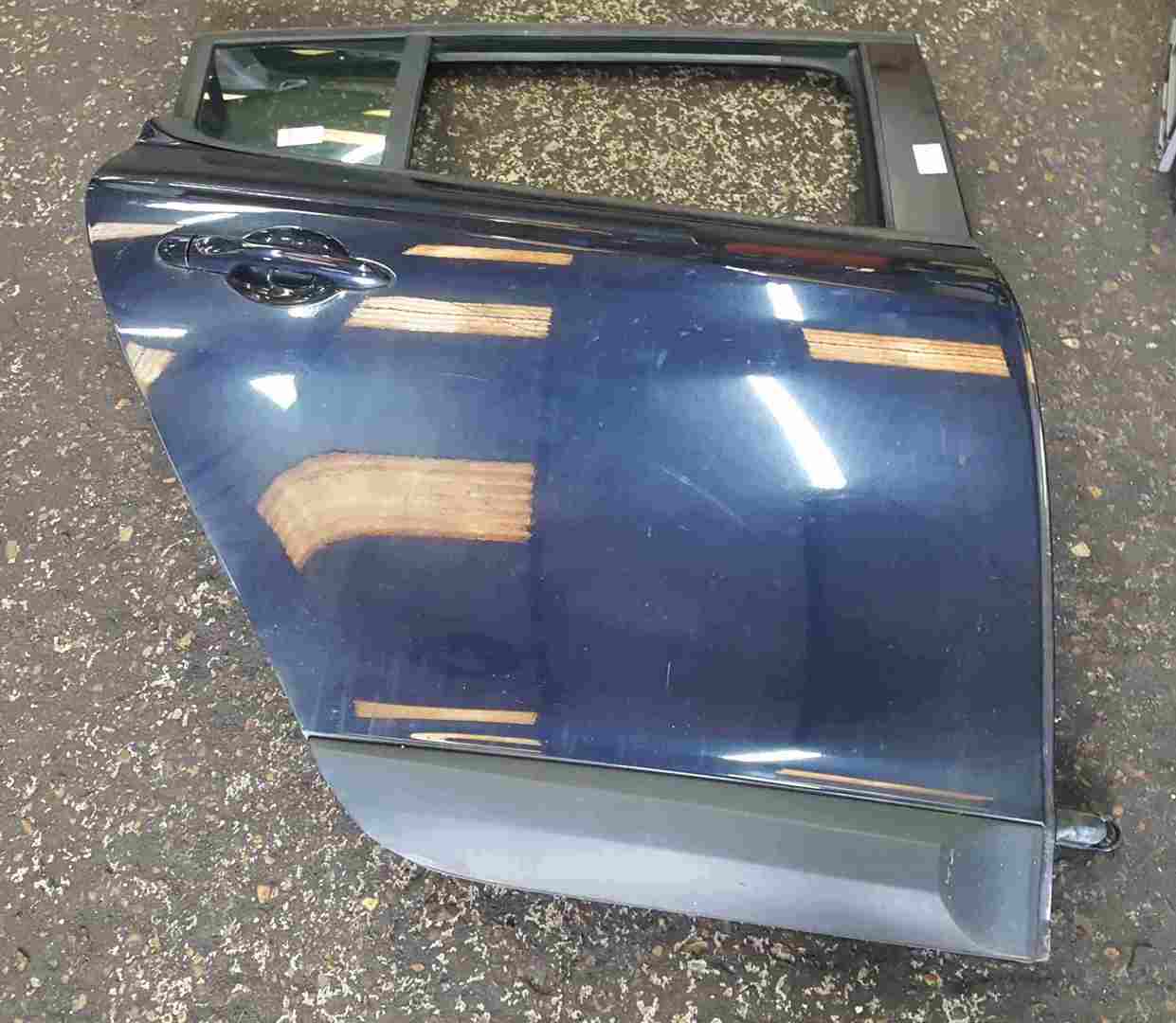 Thumb 2 Renault Megane Hatch MK3 2008-2014 Drivers OSR Rear Door Blue NV472