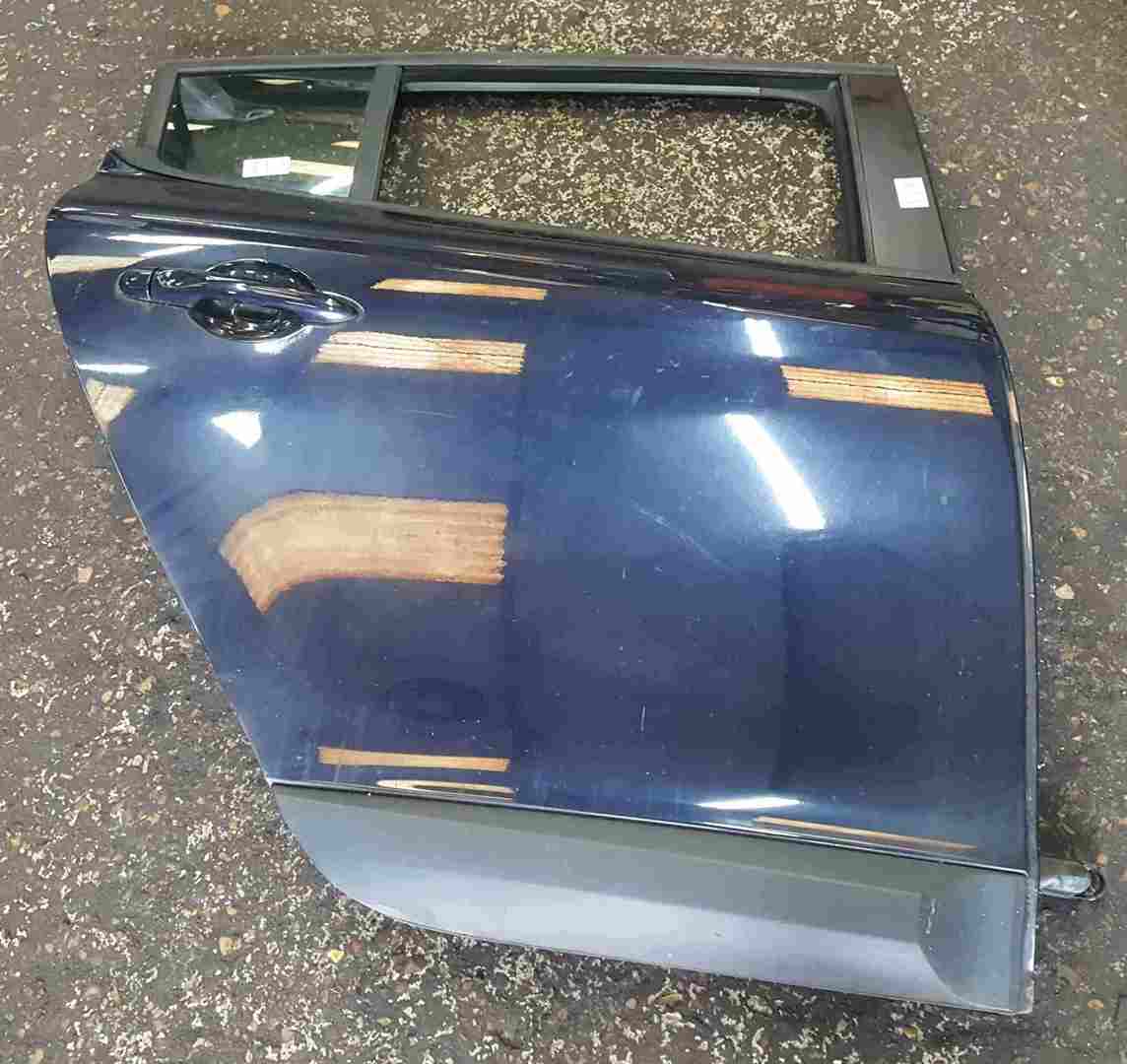 Renault Megane Hatch MK3 2008-2014 Drivers OSR Rear Door Blue NV472
