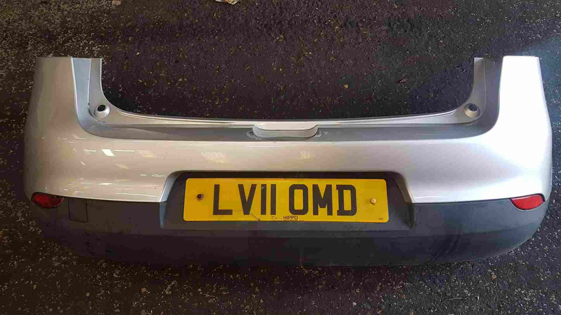 Thumb 6 Renault Megane Hatch MK3 2008-2014 Rear Bumper Silver Ted69