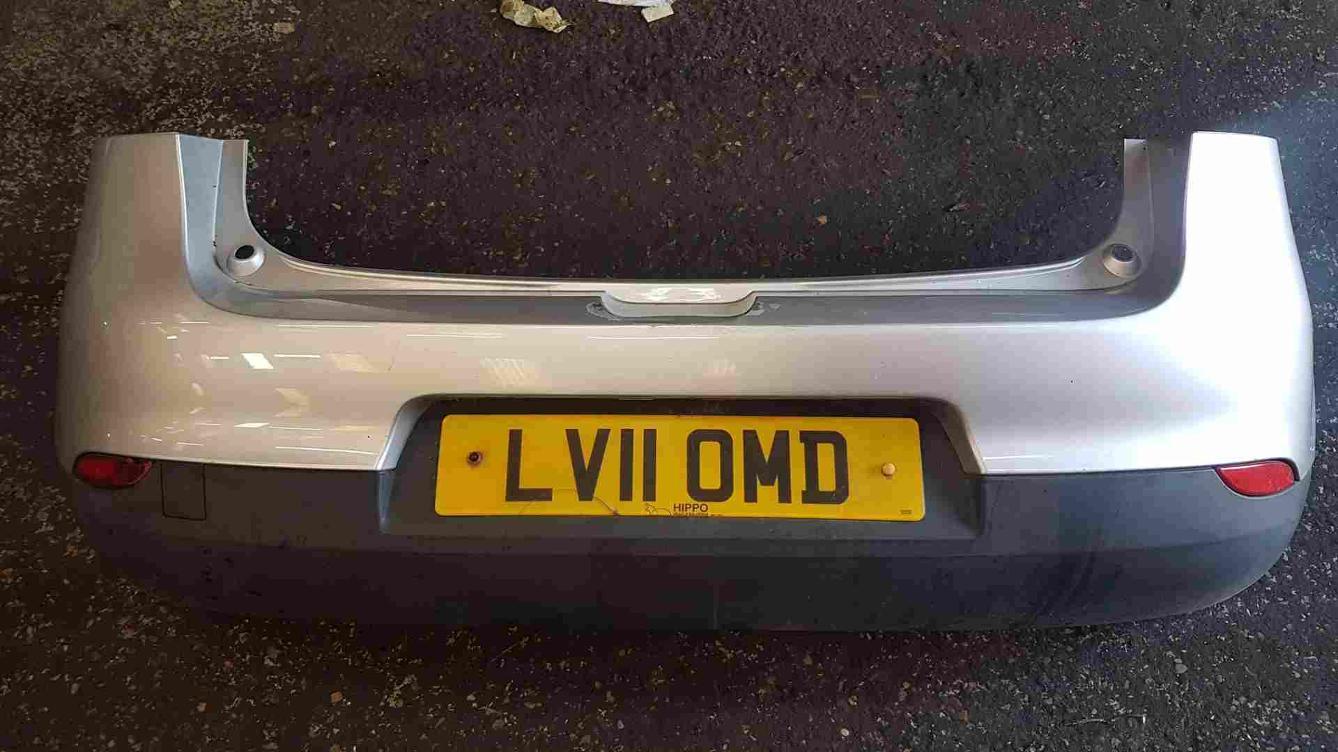 Thumb 7 Renault Megane Hatch MK3 2008-2014 Rear Bumper Silver Ted69