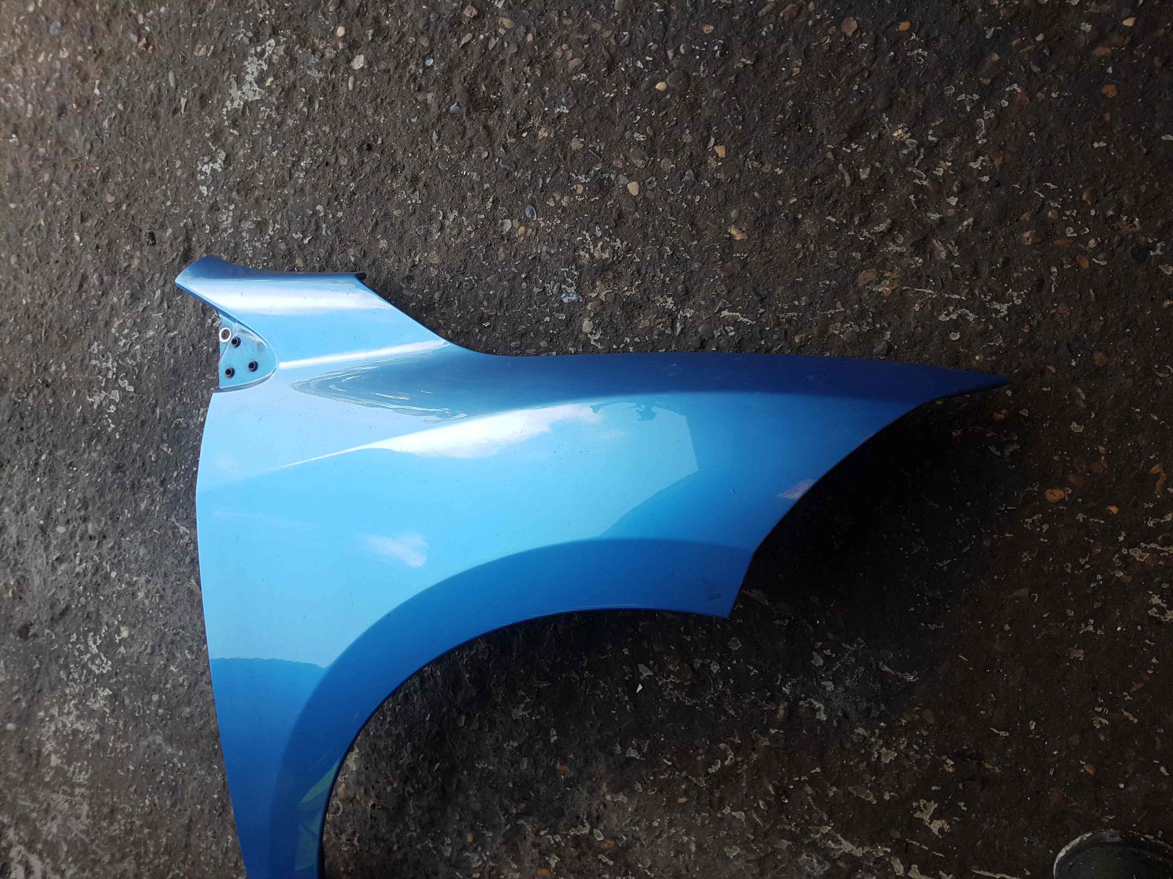 Thumb 4 Renault Megane Hatch MK3 2010-2016 Driver Os OSF Wing Quarter Panel Blue Terpb
