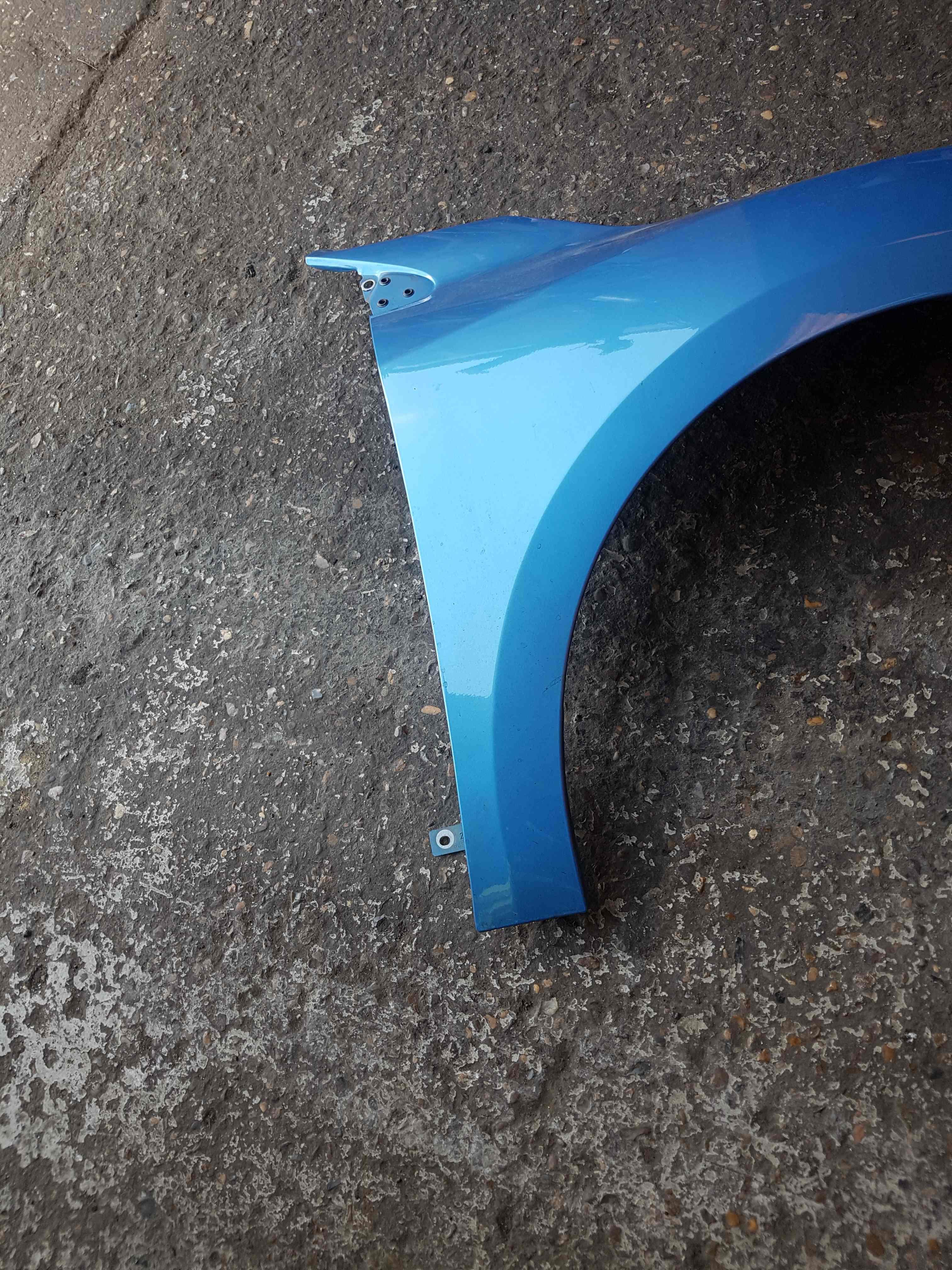 Thumb 5 Renault Megane Hatch MK3 2010-2016 Driver Os OSF Wing Quarter Panel Blue Terpb
