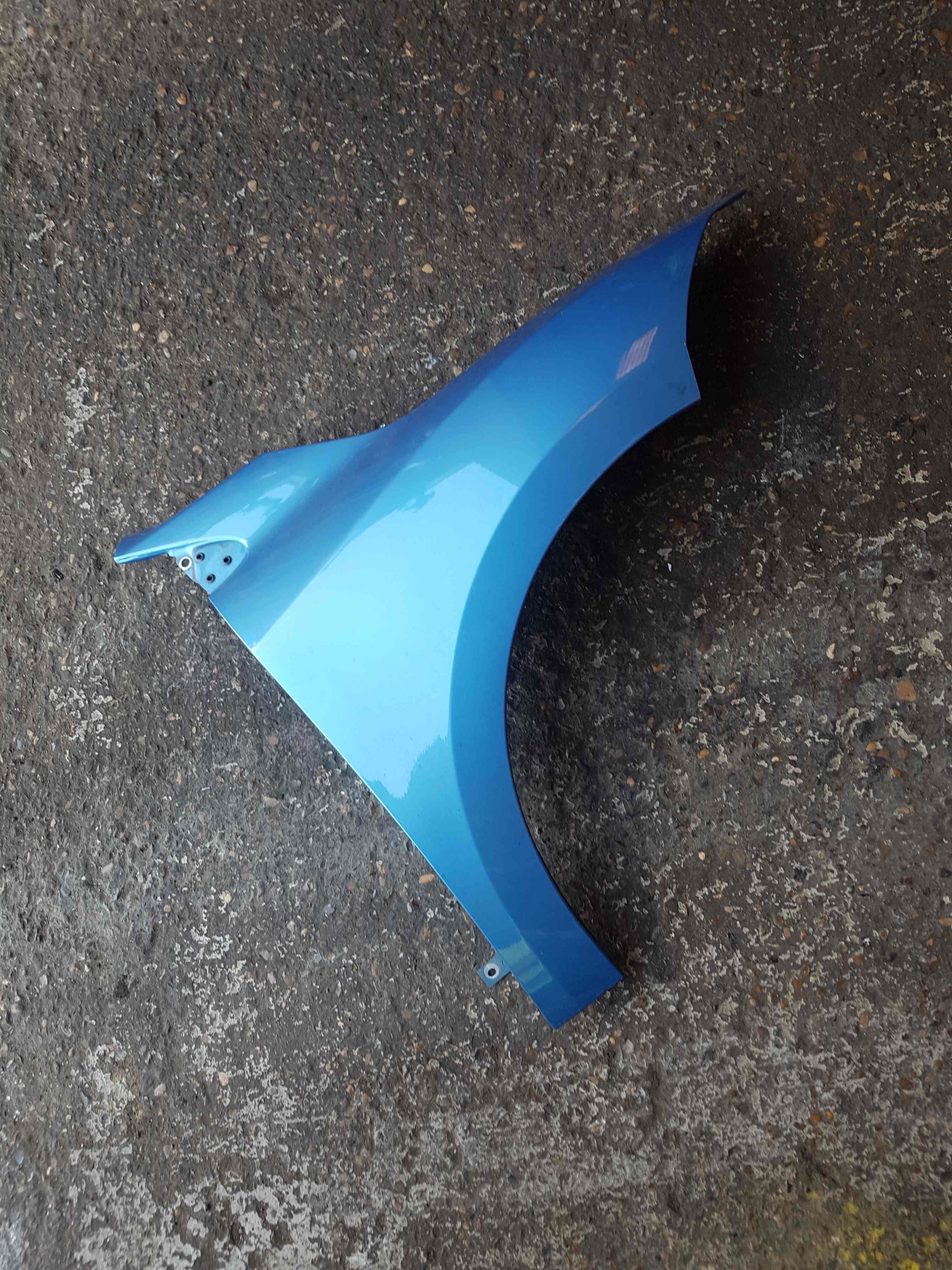Thumb 6 Renault Megane Hatch MK3 2010-2016 Driver Os OSF Wing Quarter Panel Blue Terpb