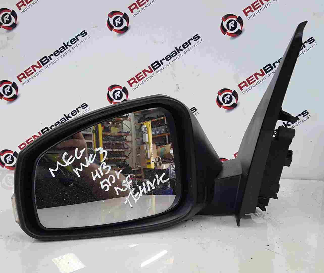 Thumb 2 Renault Megane Hatchback 2008-2012 Passenger NS Wing Mirror Beige Gold TEHNK