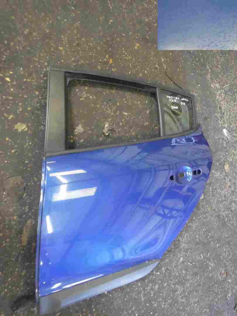 Renault Megane Hatchback 2008-2014 Passenger NSR Rear Door Blue TERNA