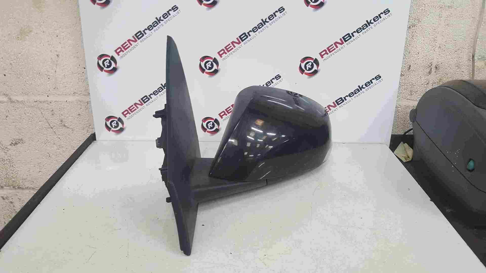 Thumb 3 Renault Megane Hatchback MK3 2008-2010 Passenger NS Wing Mirror Black 676