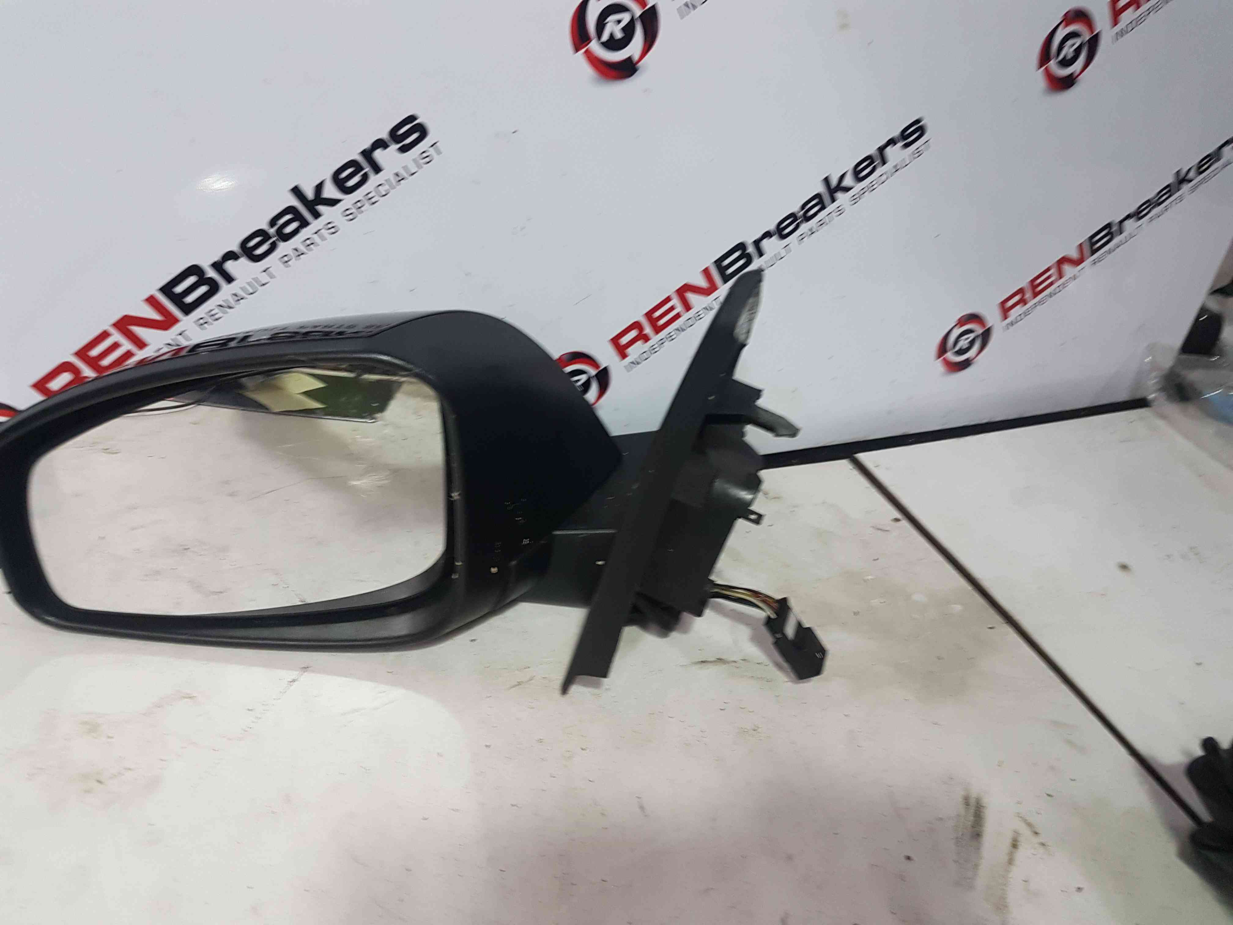 Thumb 8 Renault Megane COUPE MK3 2008-2010 Passenger Ns Wing Mirror Black 676