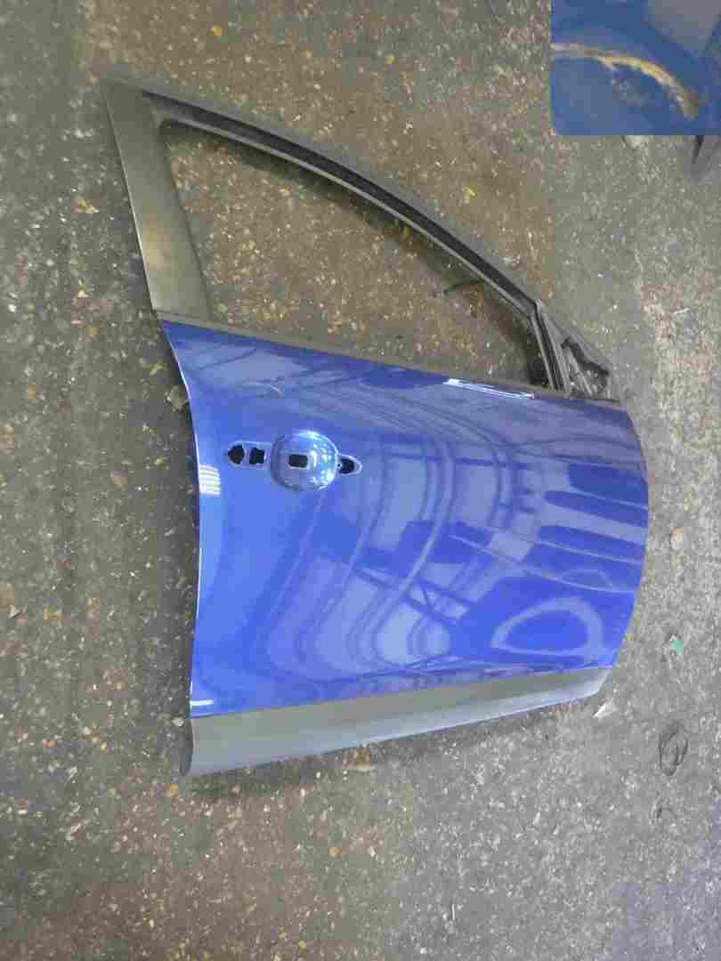 Renault Megane Hatchback MK3 2008-2012 Drivers OSF Front Door Blue TERNA 5DR