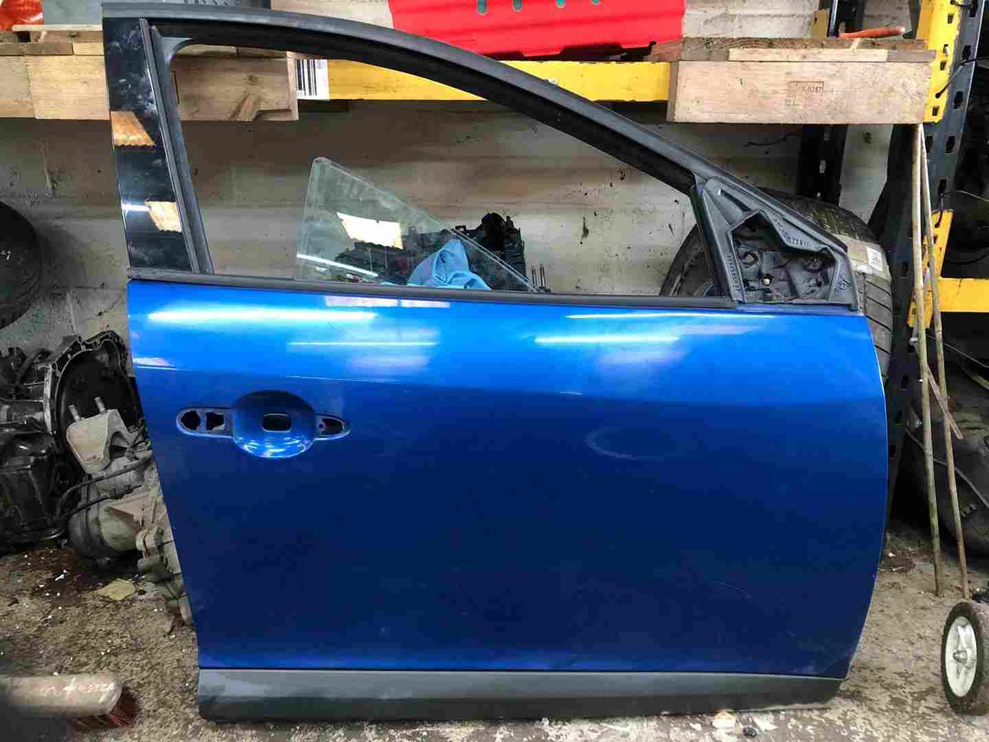 Renault Megane Hatchback MK3 2008-2012 Drivers OSF Front Door Blue Terna 5Dr Sp