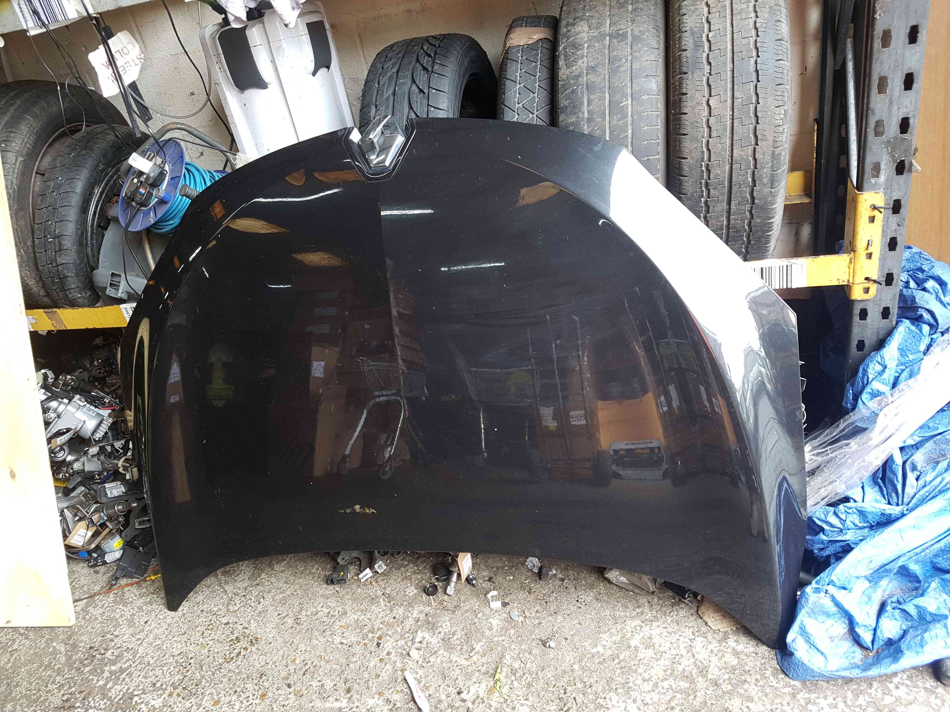 Thumb 6 Renault Megane Hatchback MK3 2008-2012 Front Bonnet Black 676 Nv676