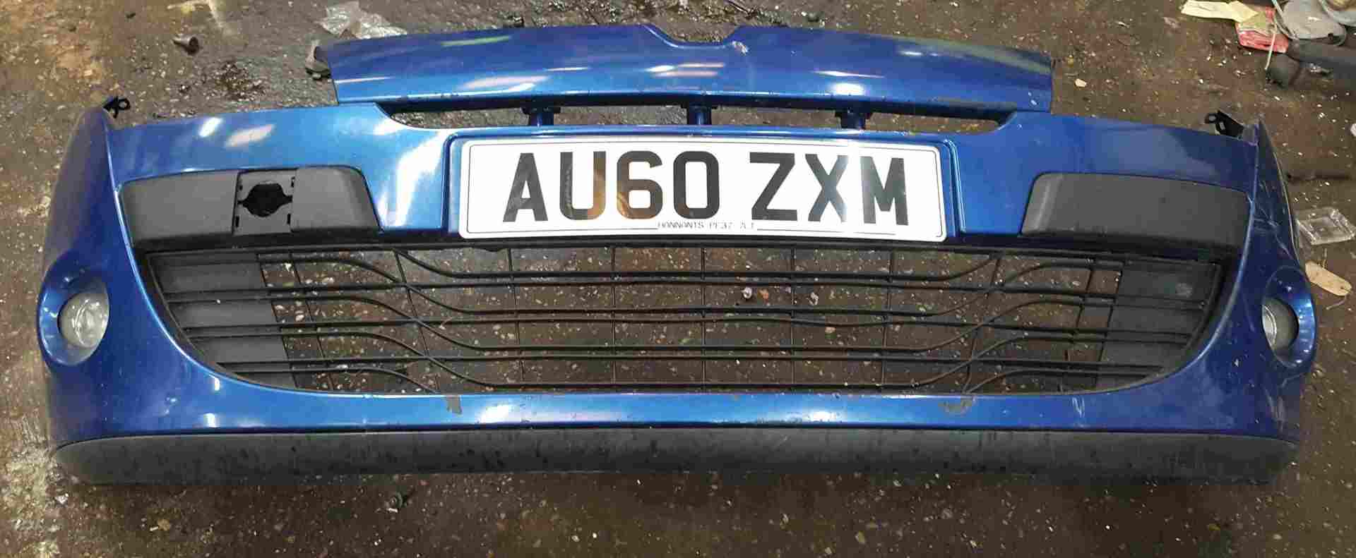 Renault Megane Hatchback MK3 2008-2012 Front Bumper Blue TERNA