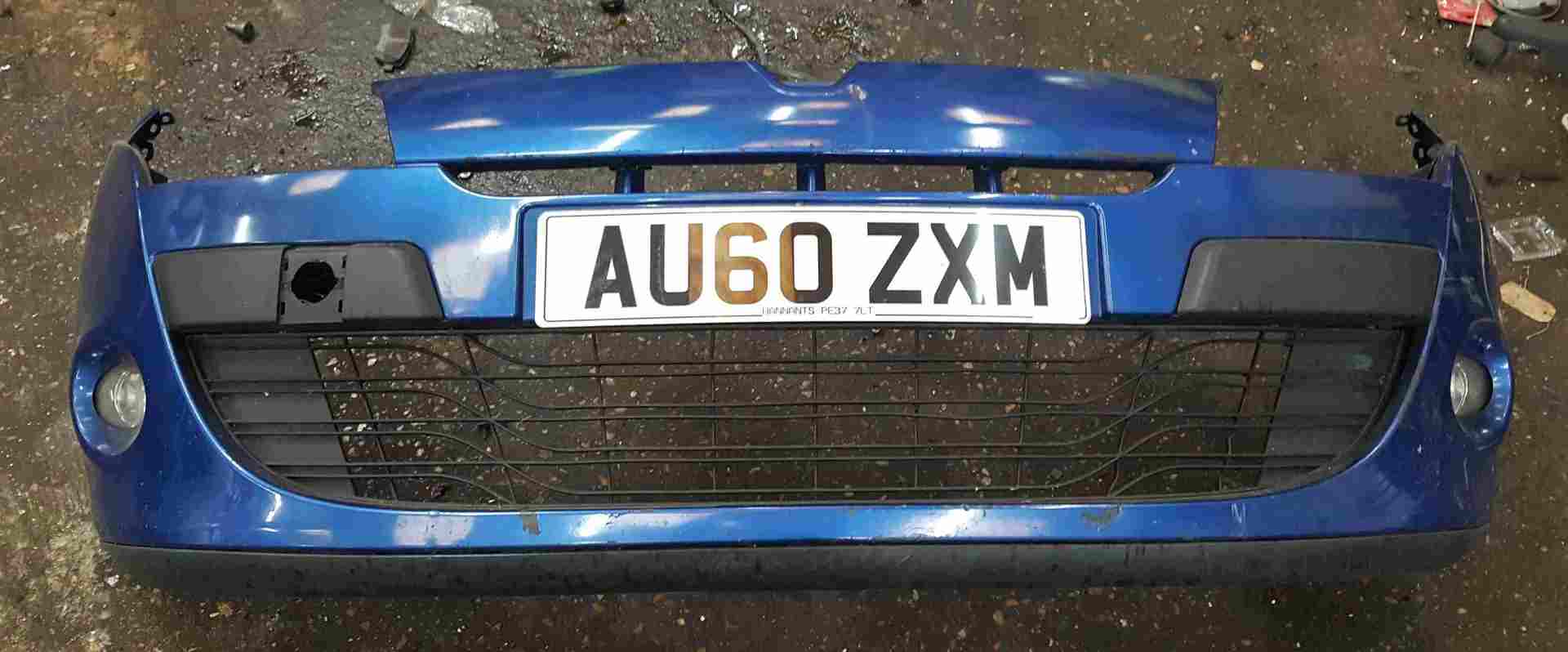 Thumb 4 Renault Megane Hatchback MK3 2008-2012 Front Bumper Blue TERNA