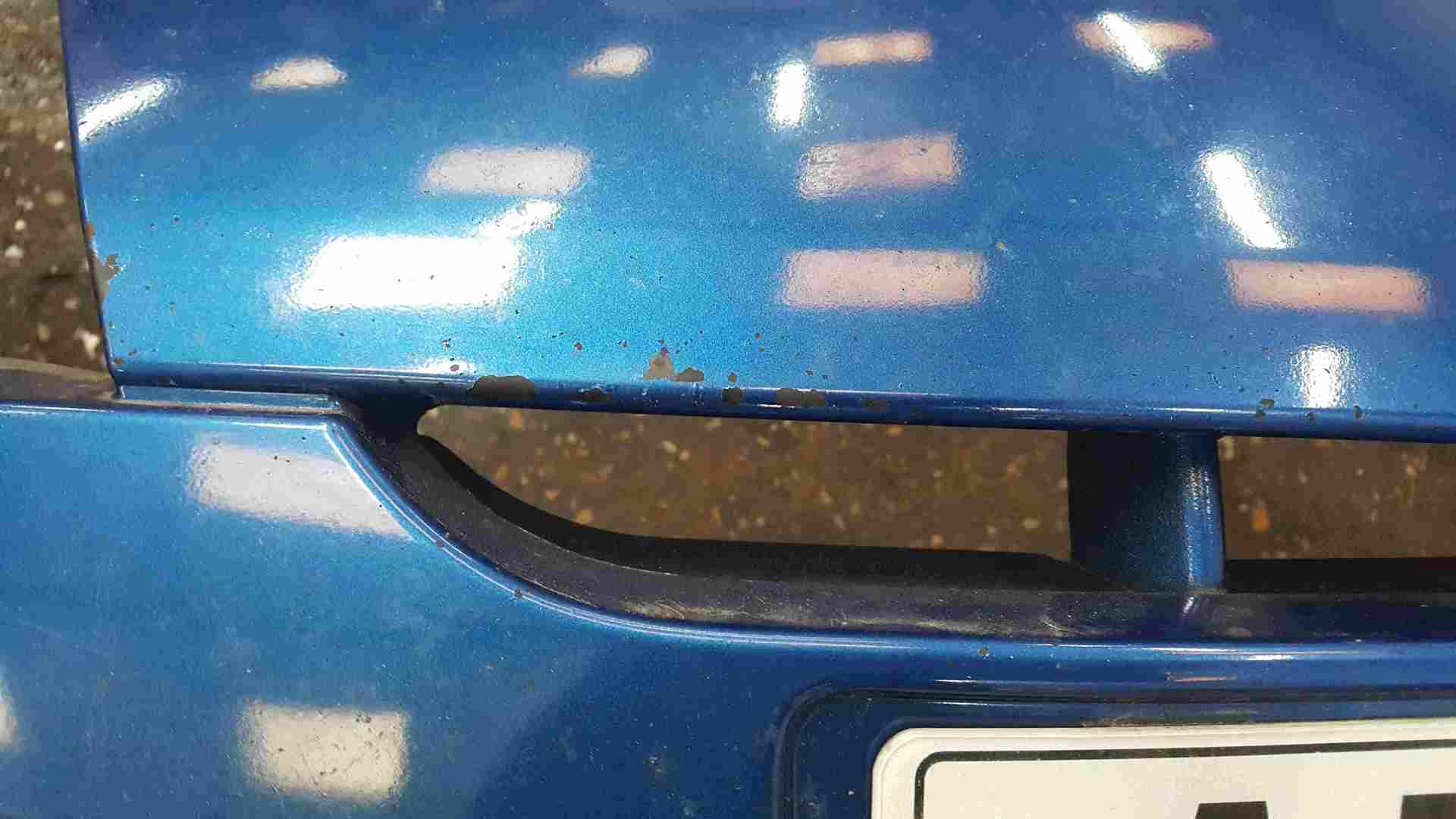 Thumb 2 Renault Megane Hatchback MK3 2008-2012 Front Bumper Blue TERNA
