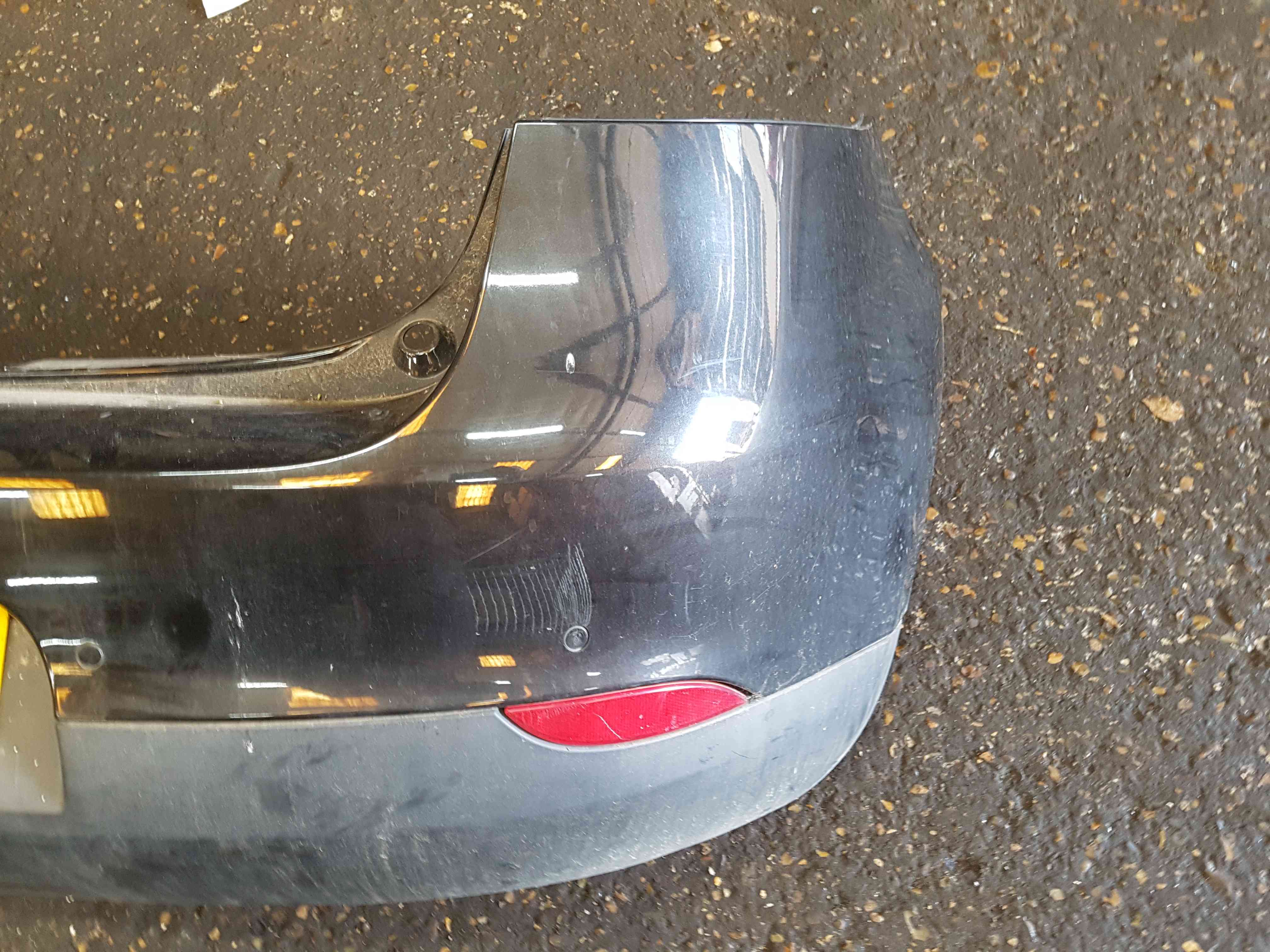 Thumb 5 Renault Megane Hatchback MK3 2008-2012 Rear Bumper Black 676 + Parking Sensors