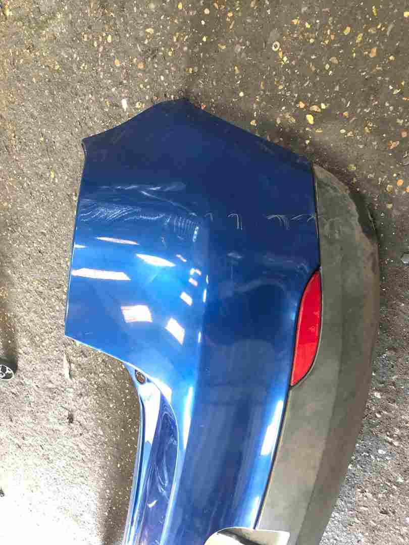 Thumb 10 Renault Megane Hatchback MK3 2008-2012 Rear Bumper Blue Terna Some Scuffs