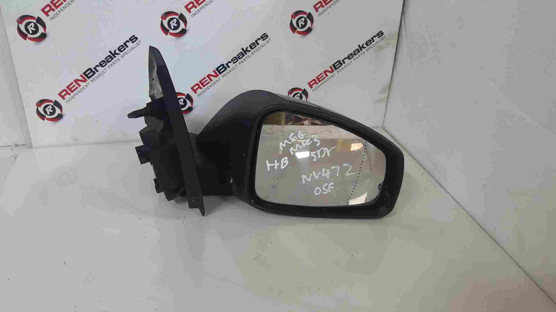Thumb 2 Renault Megane Hatchback MK3 2008-2014 Drivers OS Wing Mirror Blue NV472