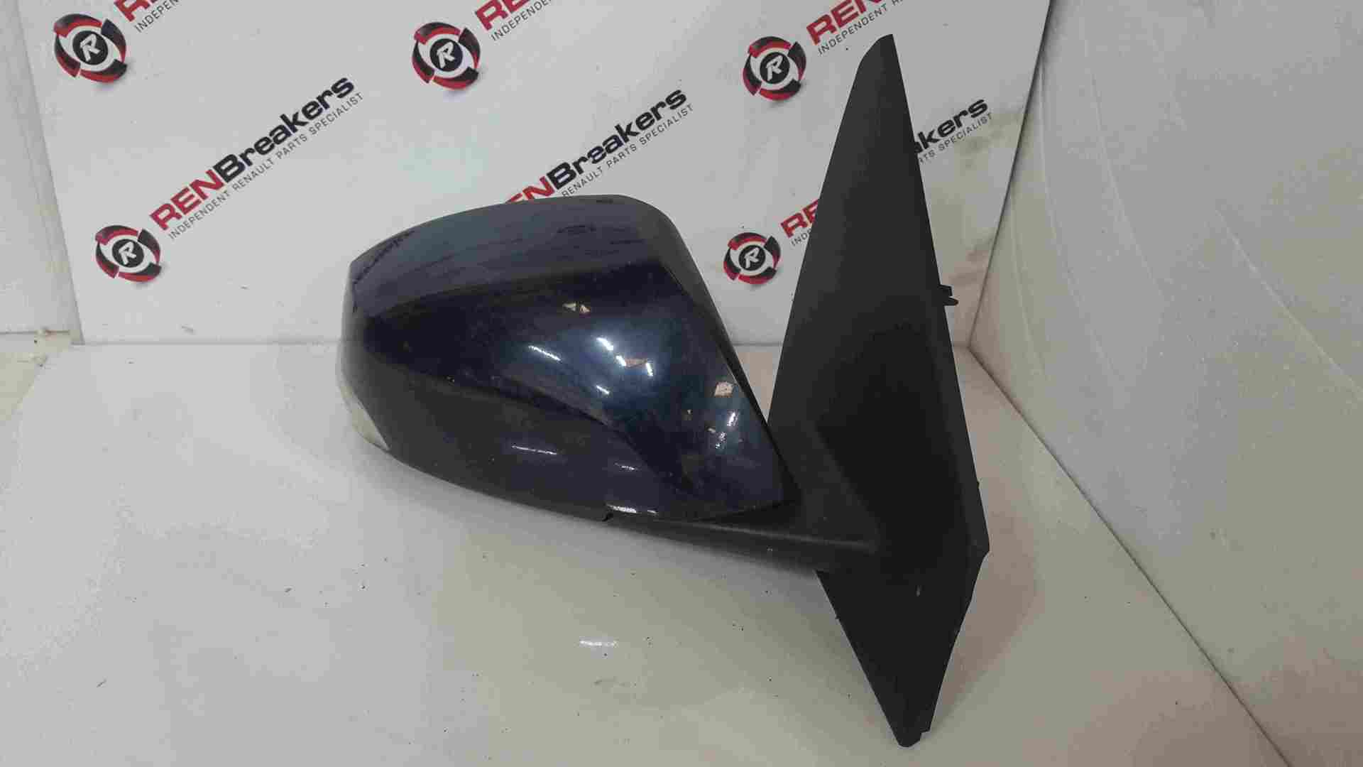 Renault Megane Hatchback MK3 2008-2014 Drivers OS Wing Mirror Blue NV472