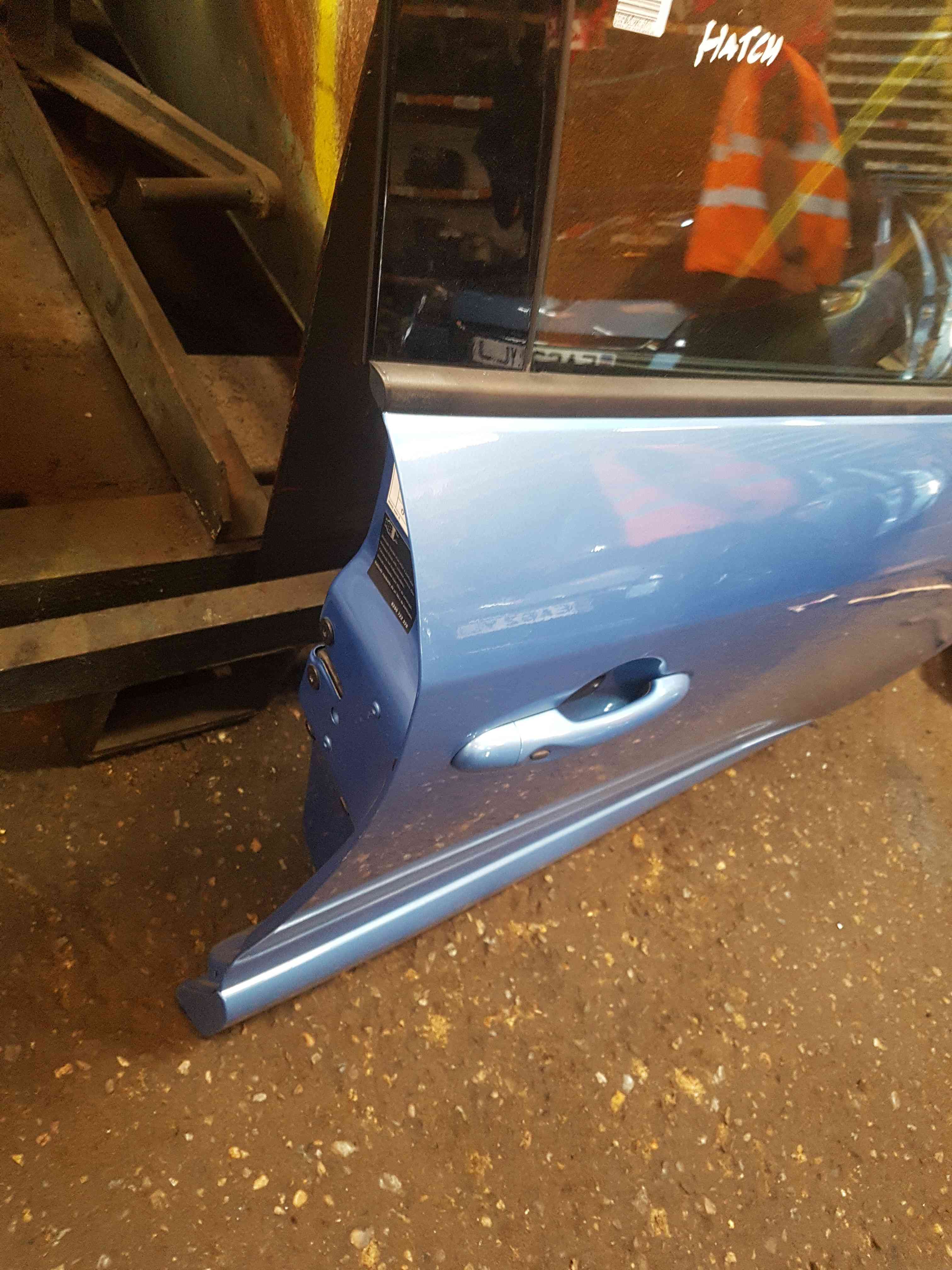 Thumb 3 Renault Megane Hatchback MK3 2008-2014 Drivers OSF Front Door Blue Terpb