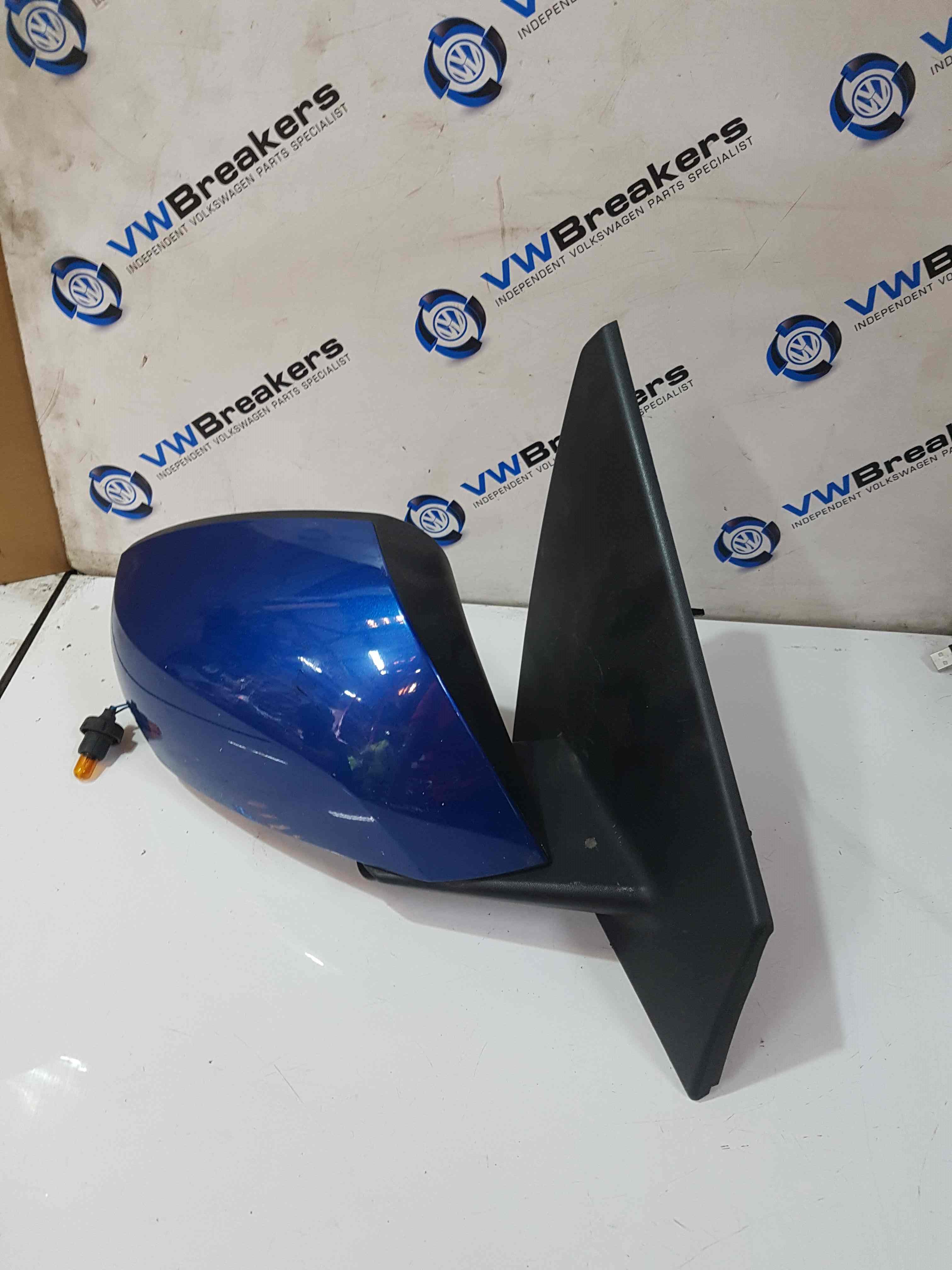 Thumb 2 Renault Megane Hatchback MK3 2008-2014 Drivers Os Wing Mirror Blue Terna