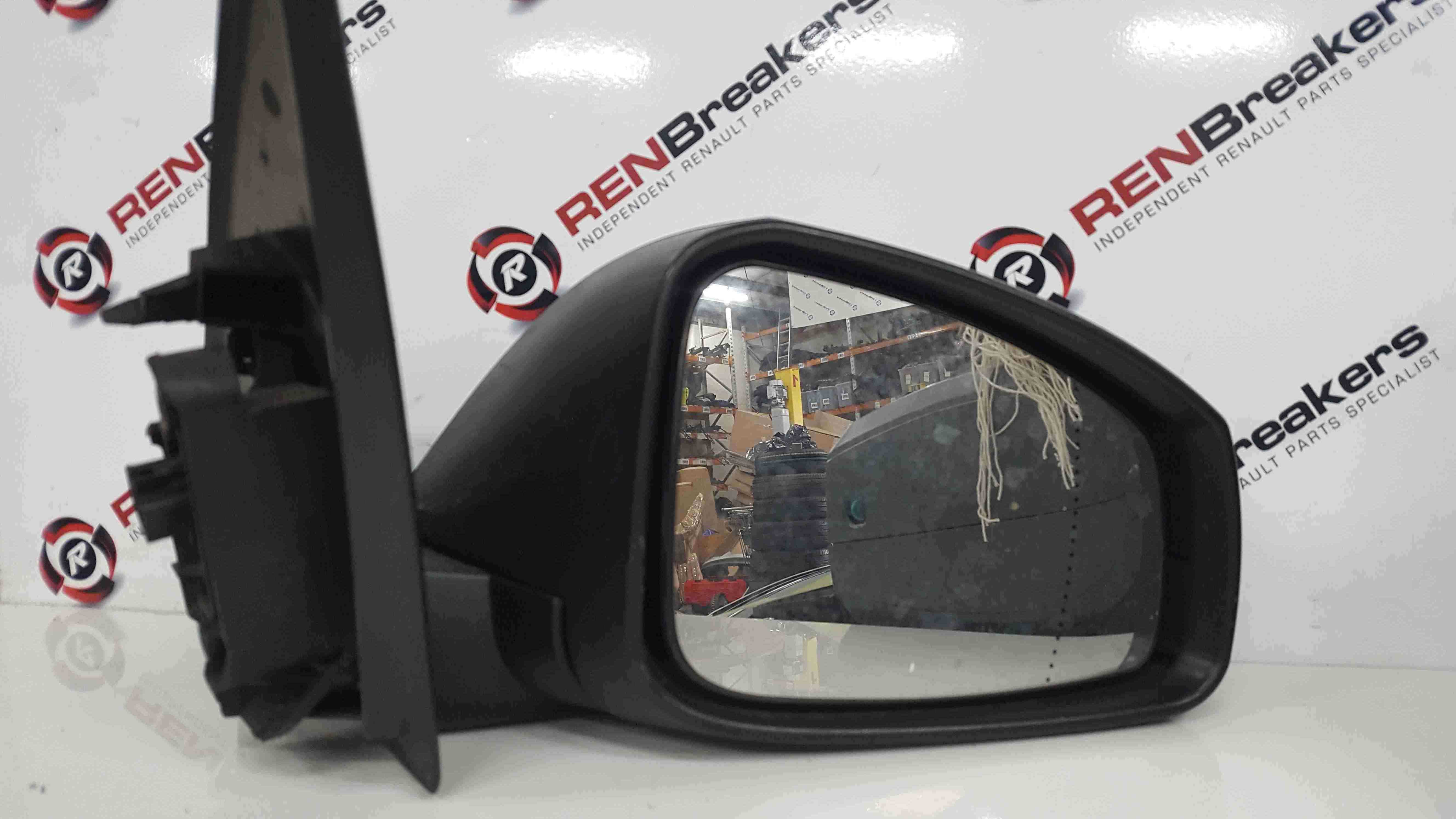 Renault Megane Hatchback MK3 2008-2014 Drivers Os Wing Mirror Blue Terna Chipped