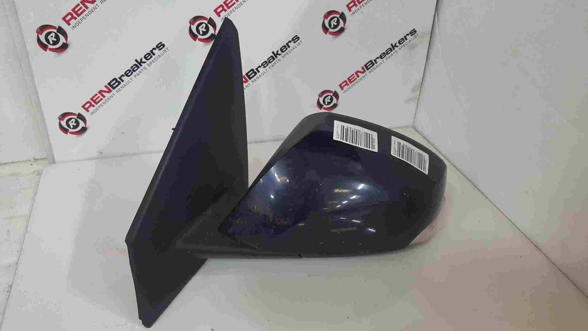 Renault Megane Hatchback MK3 2008-2014 Passenger NS Wing Mirror Blue NV472