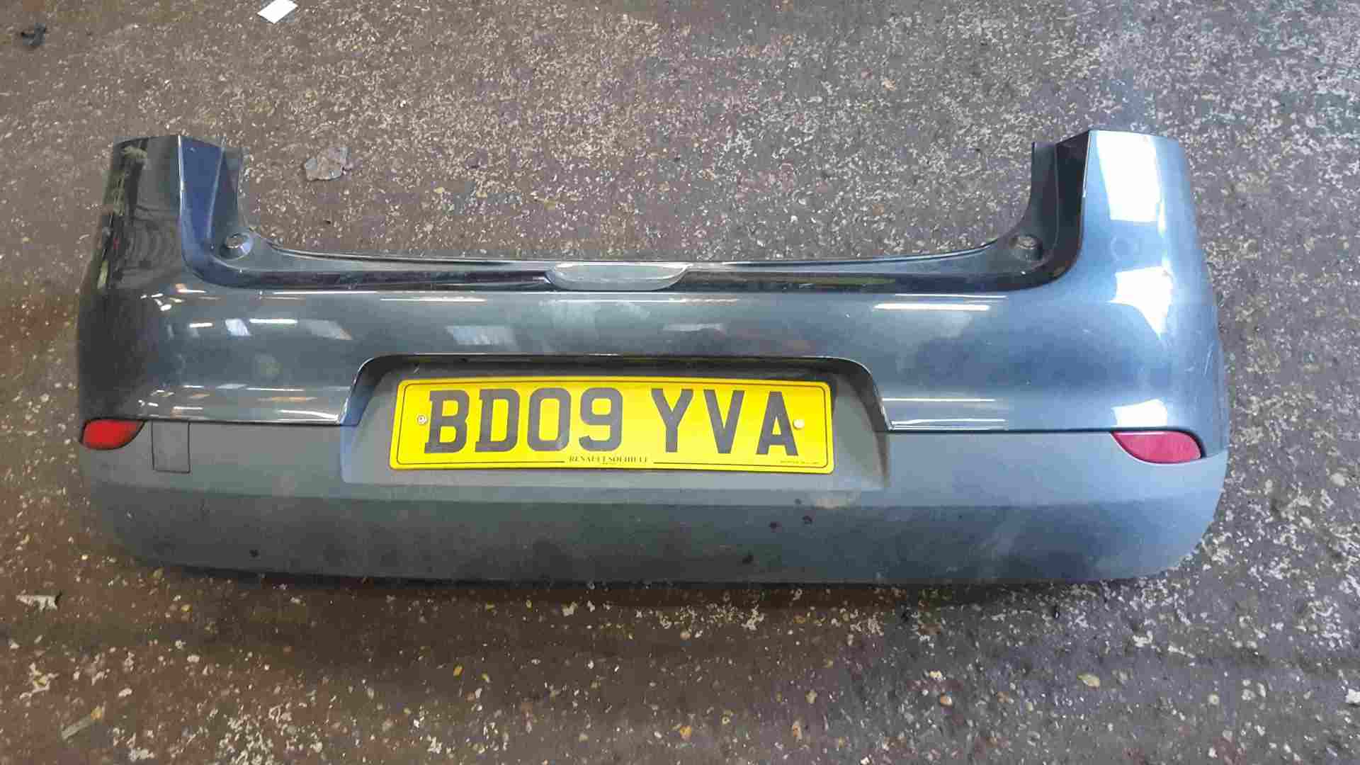 Renault Megane Hatchback MK3 2008-2014 Rear Bumper Grey TEB66