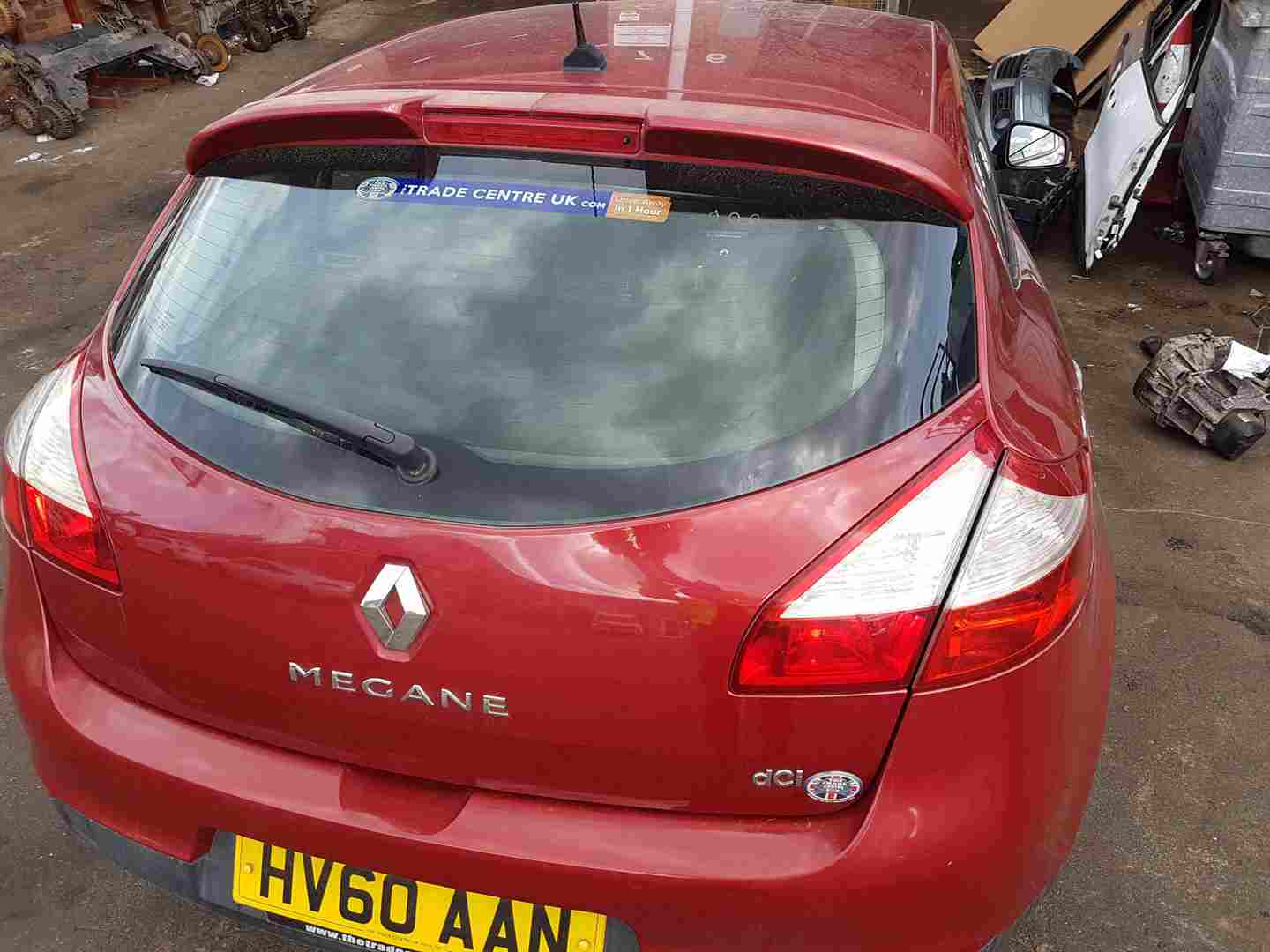 Thumb 4 Renault Megane Hatchback MK3 2008-2014 Rear Tailgate Boot RED Tennj