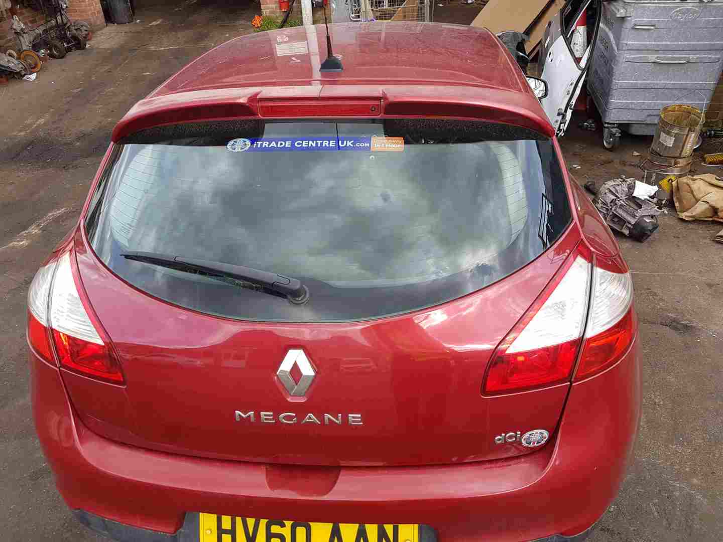 Thumb 6 Renault Megane Hatchback MK3 2008-2014 Rear Tailgate Boot RED Tennj