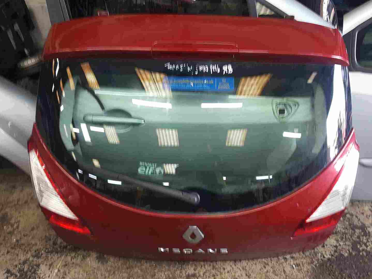 Renault Megane Hatchback MK3 2008-2014 Rear Tailgate Boot Red TENNJ