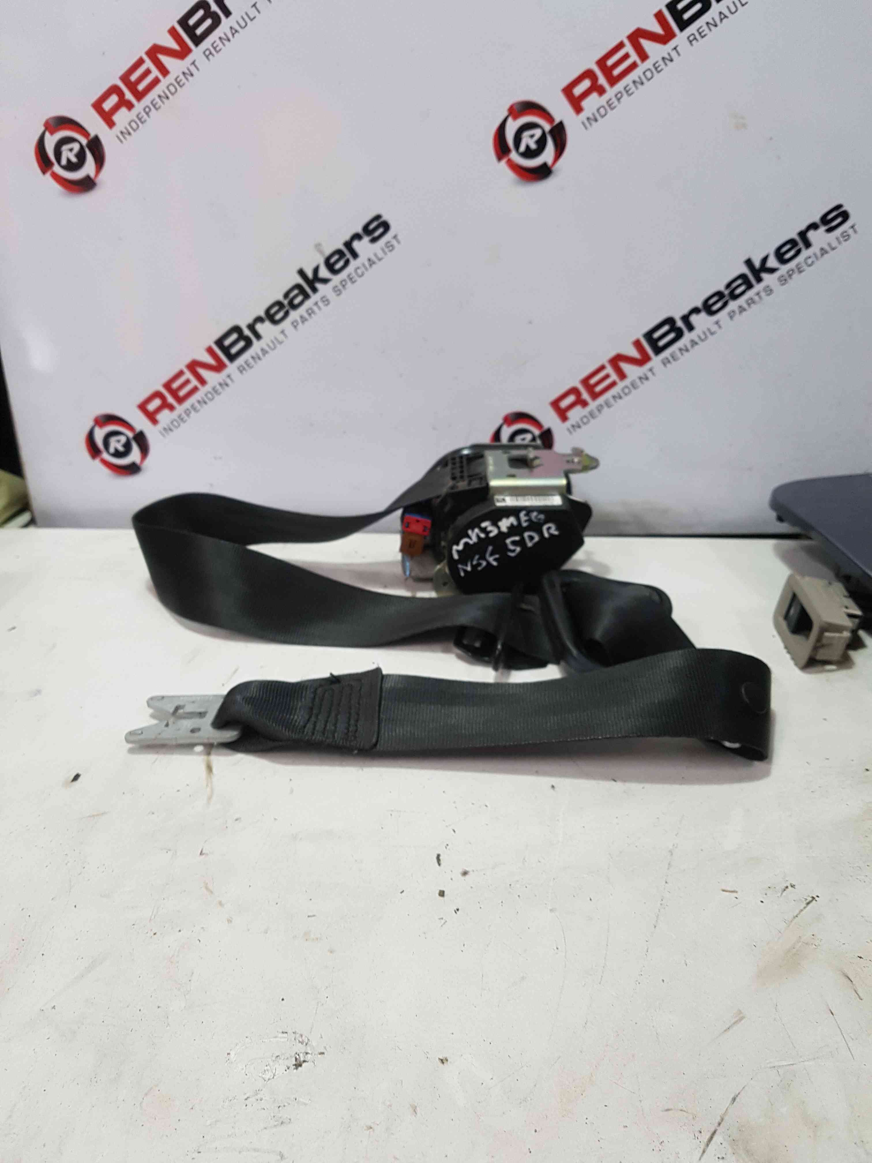 Thumb 2 Renault Megane Hatchback MK3 2008-2016 Passenger NSF Front Seat Belt 5Dr