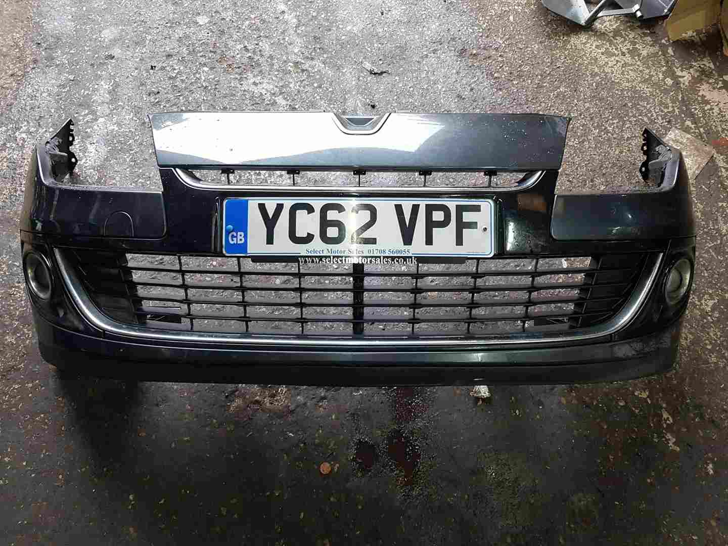 Renault Megane Hatchback MK3 2012-2016 Front Bumper Grey Teb66 facelift