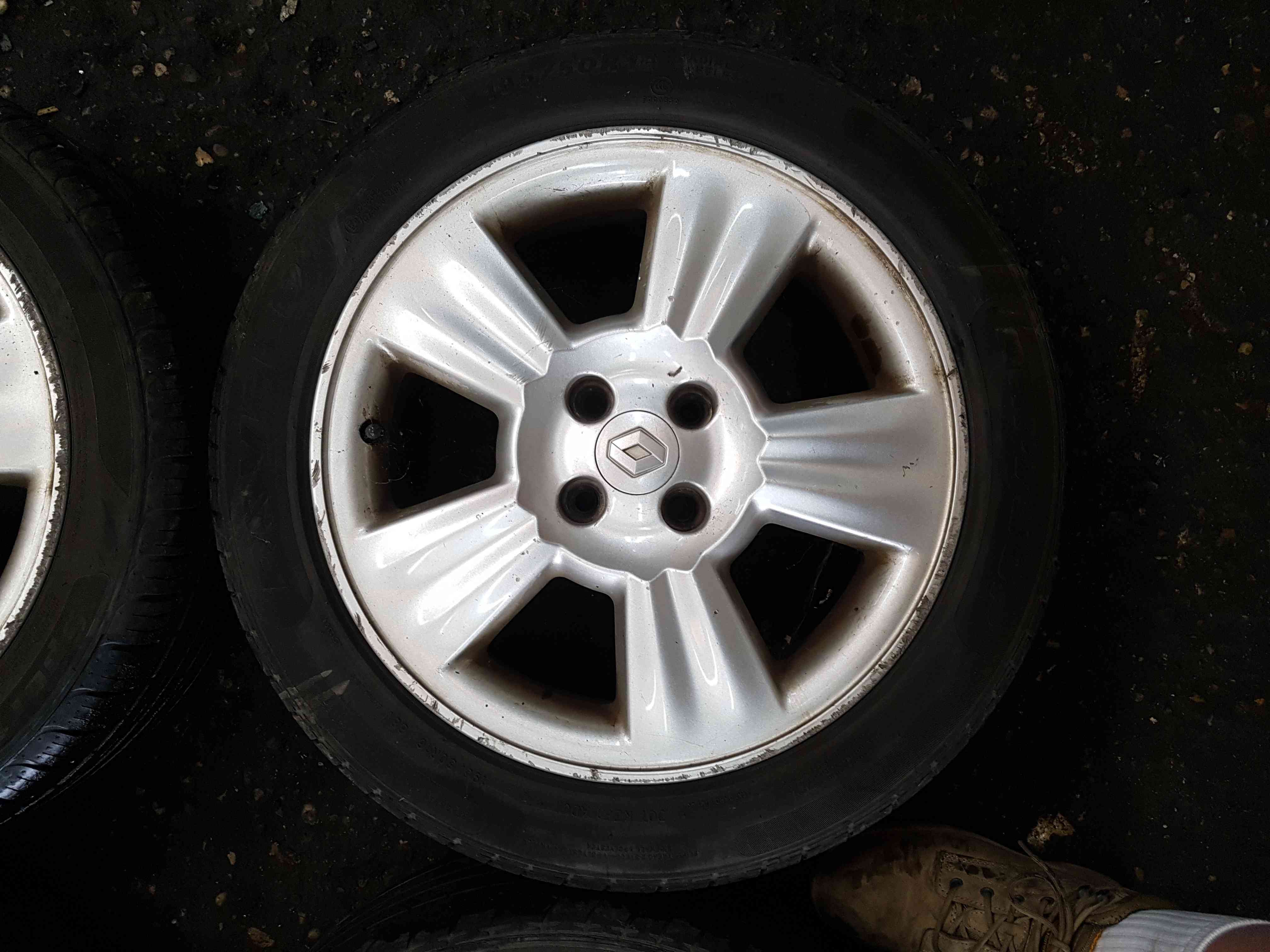 Thumb 6 Renault Megane Kangoo Clio1999-2002 Alloy Wheels SET X4 + Tyres 195 50 16 3/5