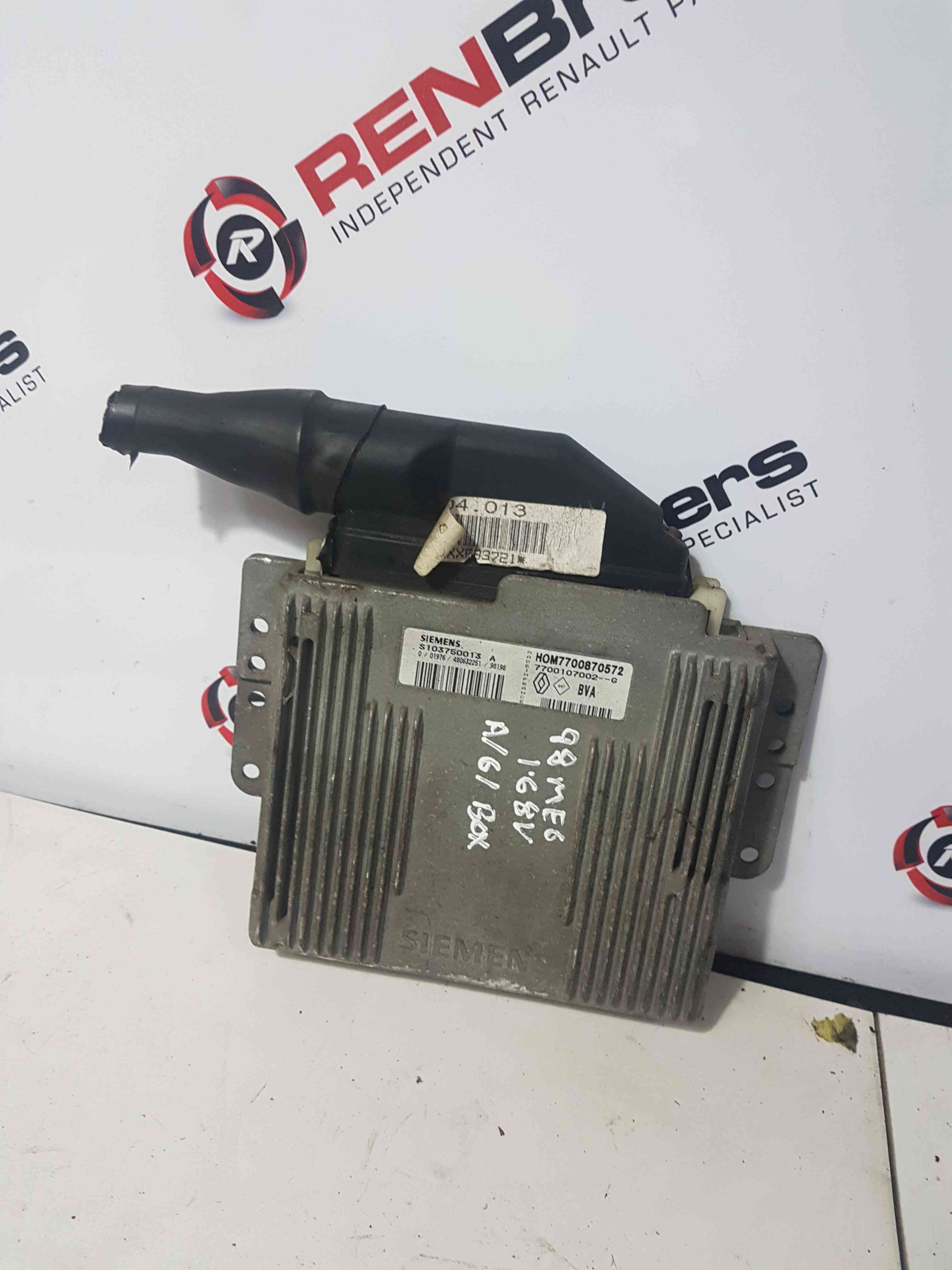 Thumb 3 Renault Megane MK1 1995-1999 1.6 8v Automatic Gearbox ECU Computer 7700870572