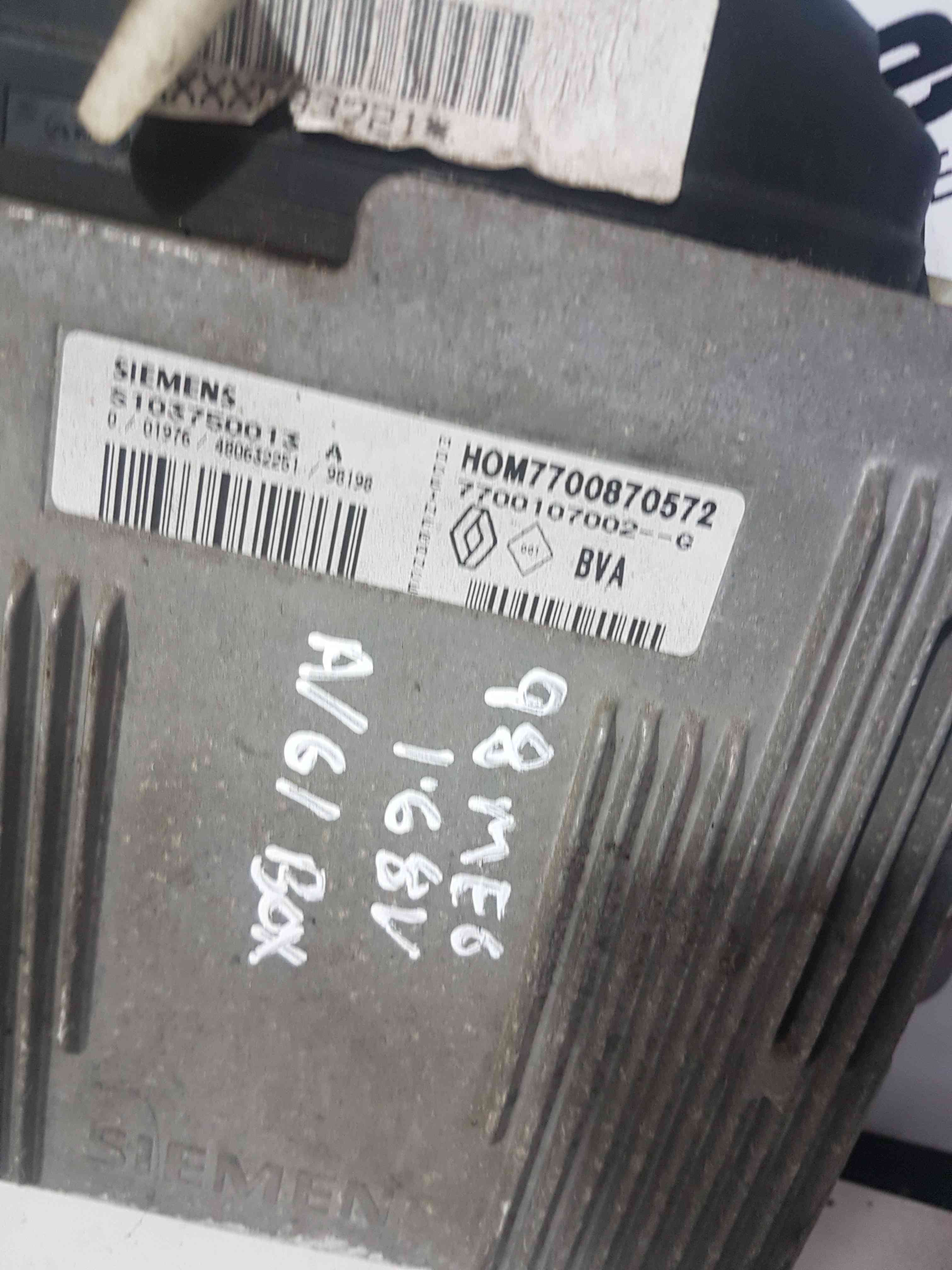 Thumb 5 Renault Megane MK1 1995-1999 1.6 8v Automatic Gearbox ECU Computer 7700870572