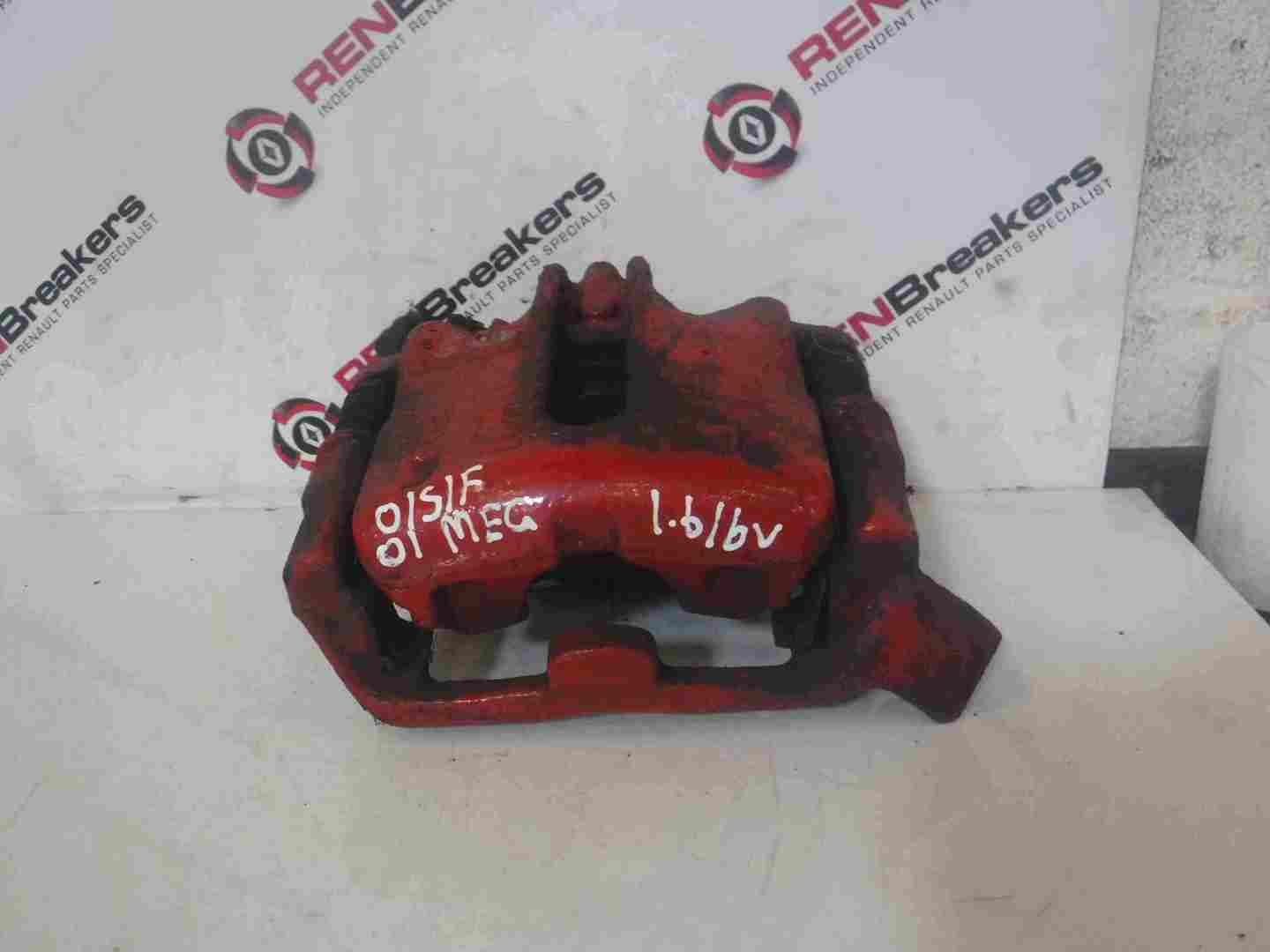 Renault Megane MK1 1999-2002 1.6 16v Drivers OSF Front Brake Caliper Red