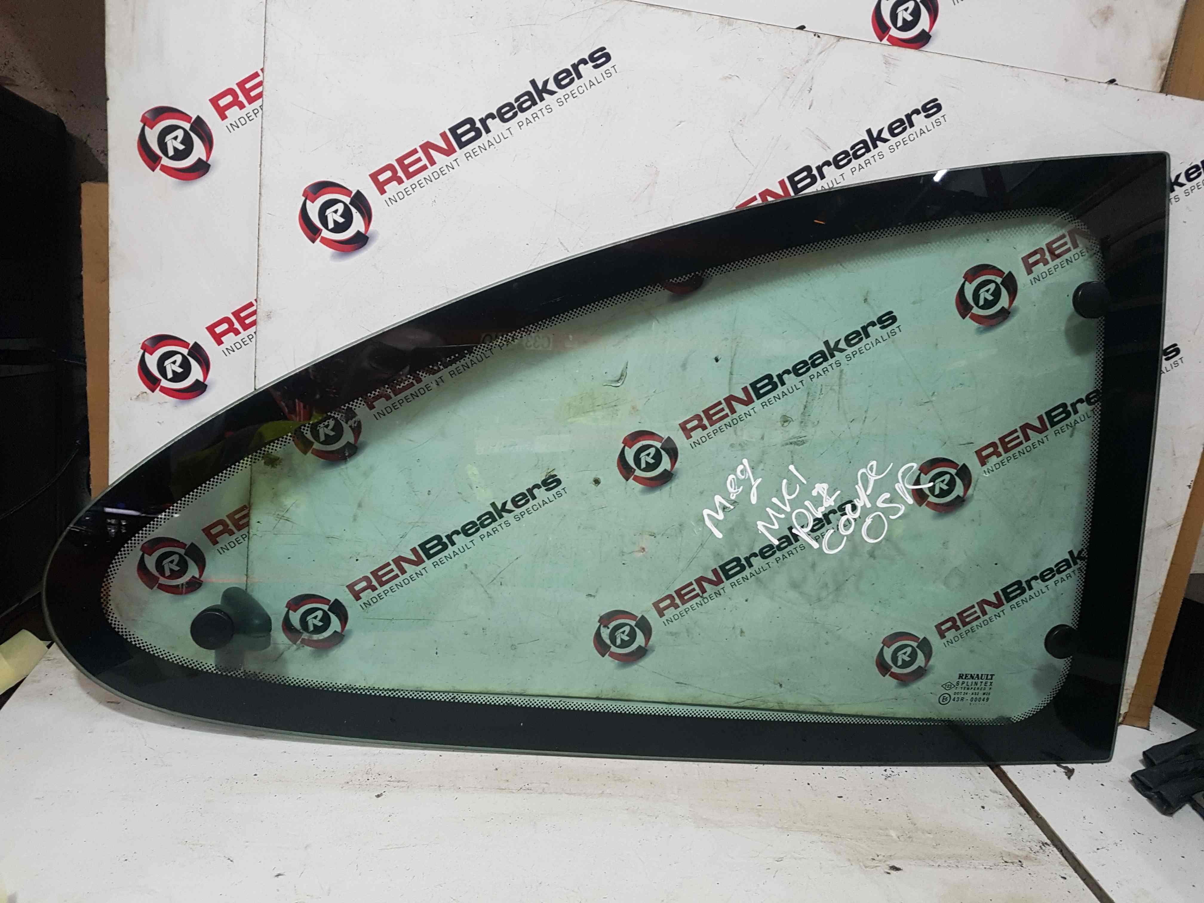 Thumb 2 Renault Megane MK1 1999-2002 Driver OSR Rear Quarter Glass