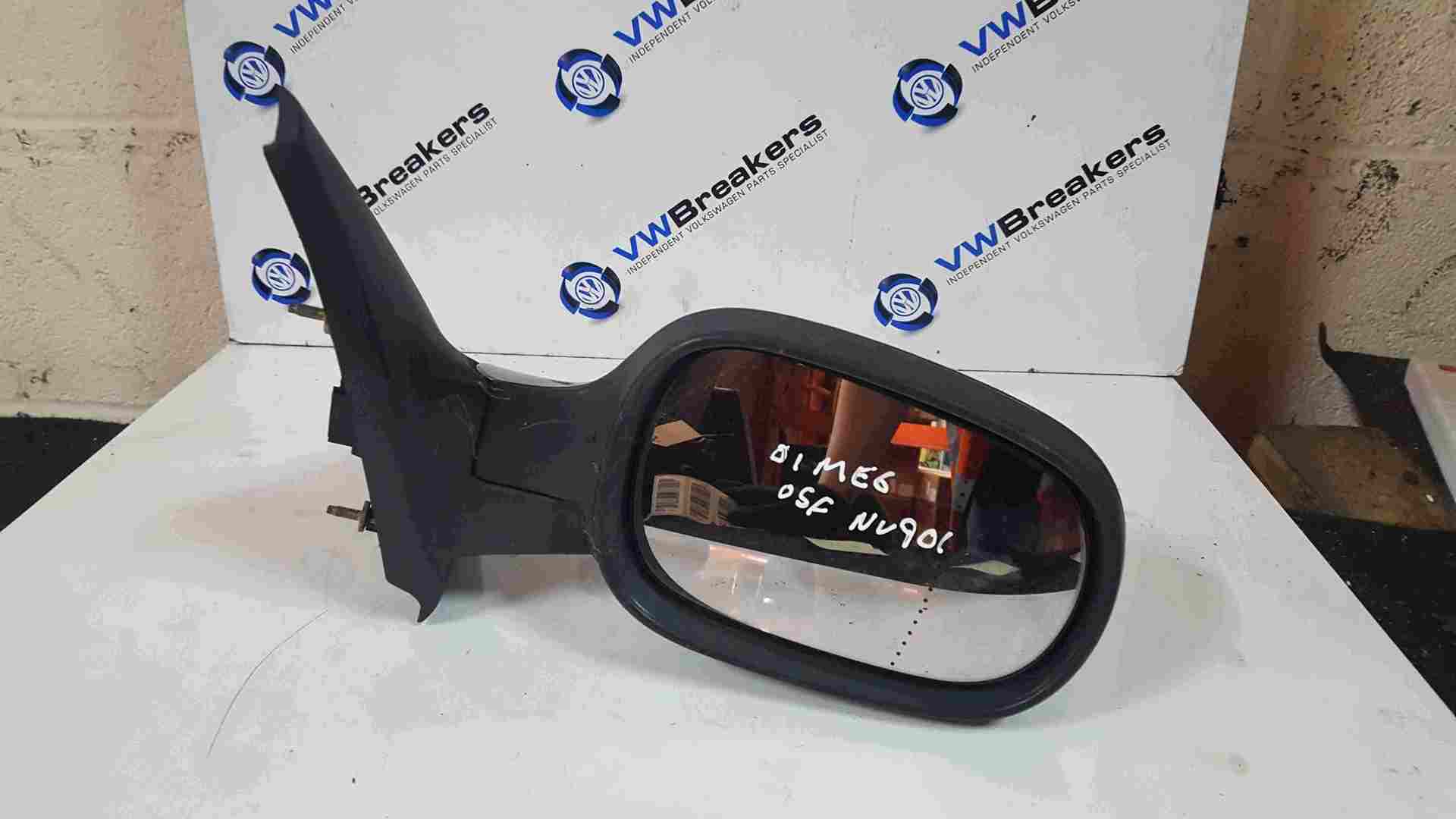 Thumb 2 Renault Megane MK1 1999-2002 Drivers OS Wing Mirror Green 901