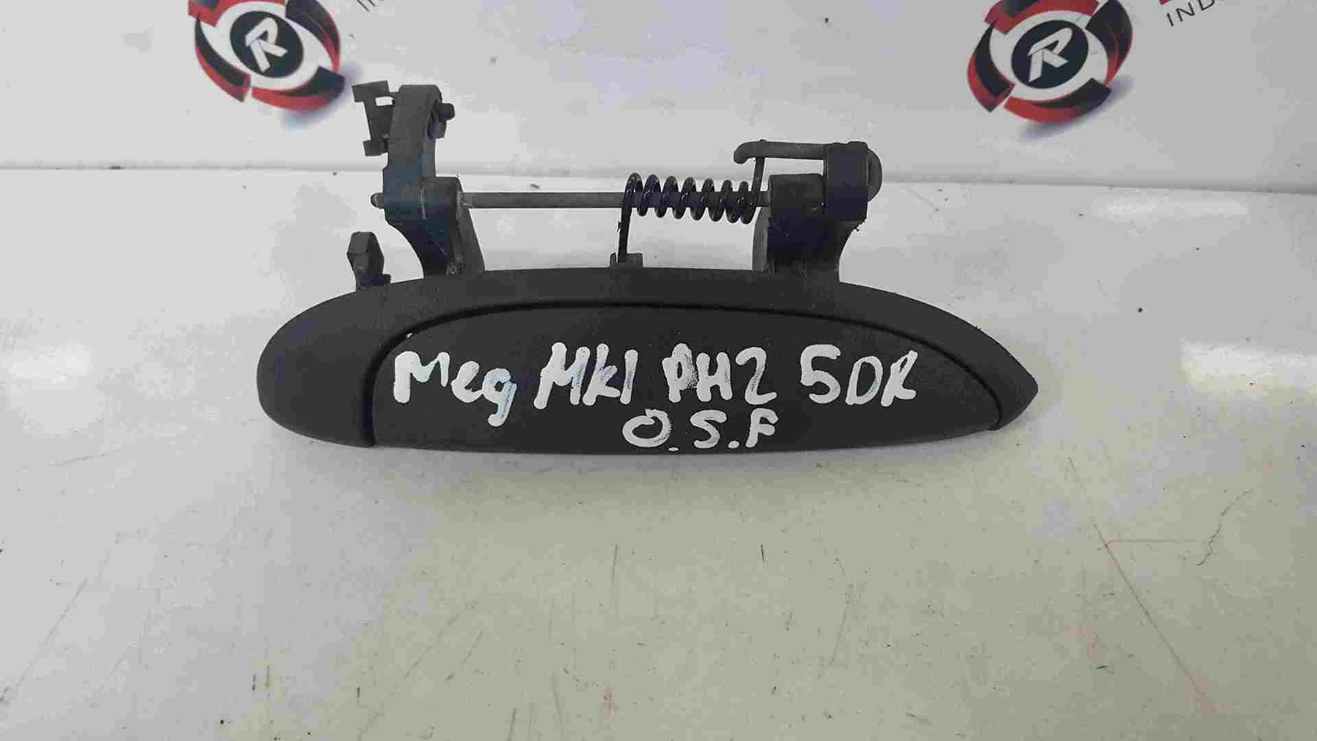 Thumb 3 Renault Megane MK1 1999-2002 Drivers OSF Front Exterior Door Handle 7700433076